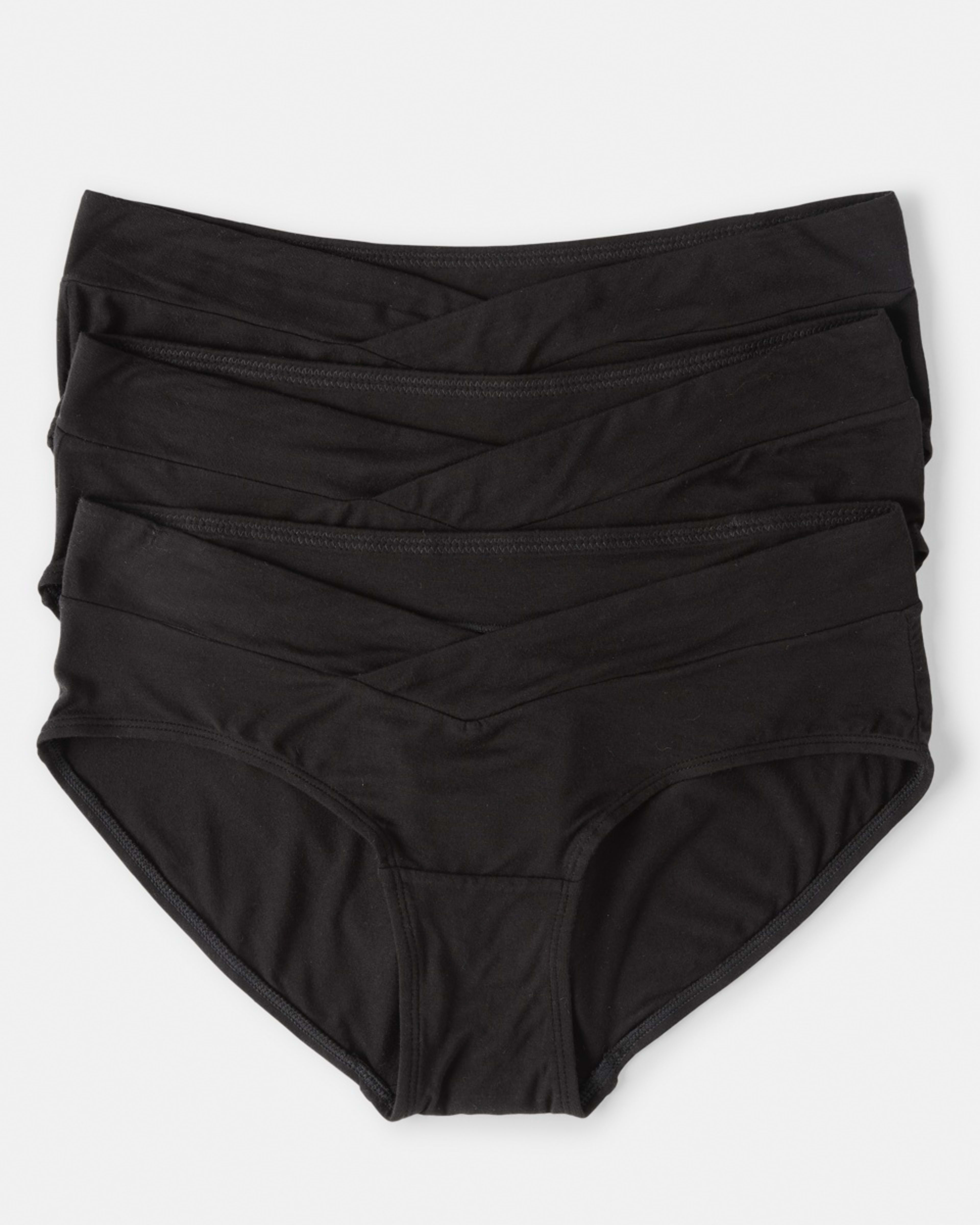 1 3 Pack Maternity Briefs Bk Bk Bk