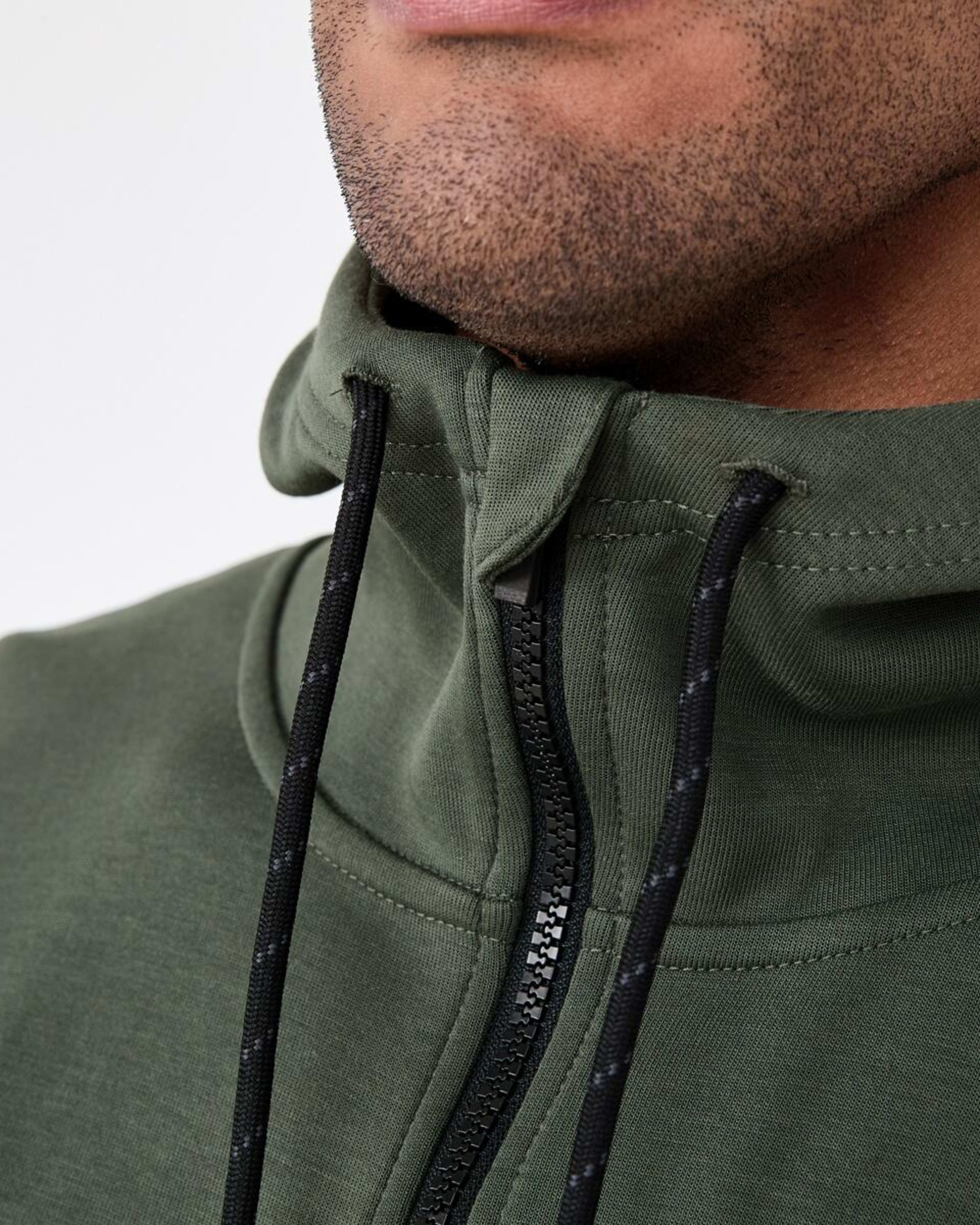 6 Active Mens Sports Hoodie DEEPEST GREEN, 6 of 7
