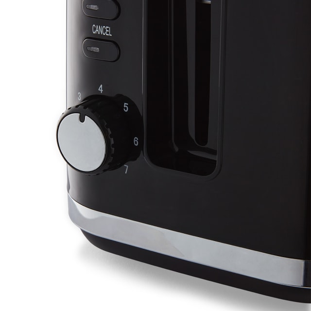 2 Slice Toaster Black Kmart
