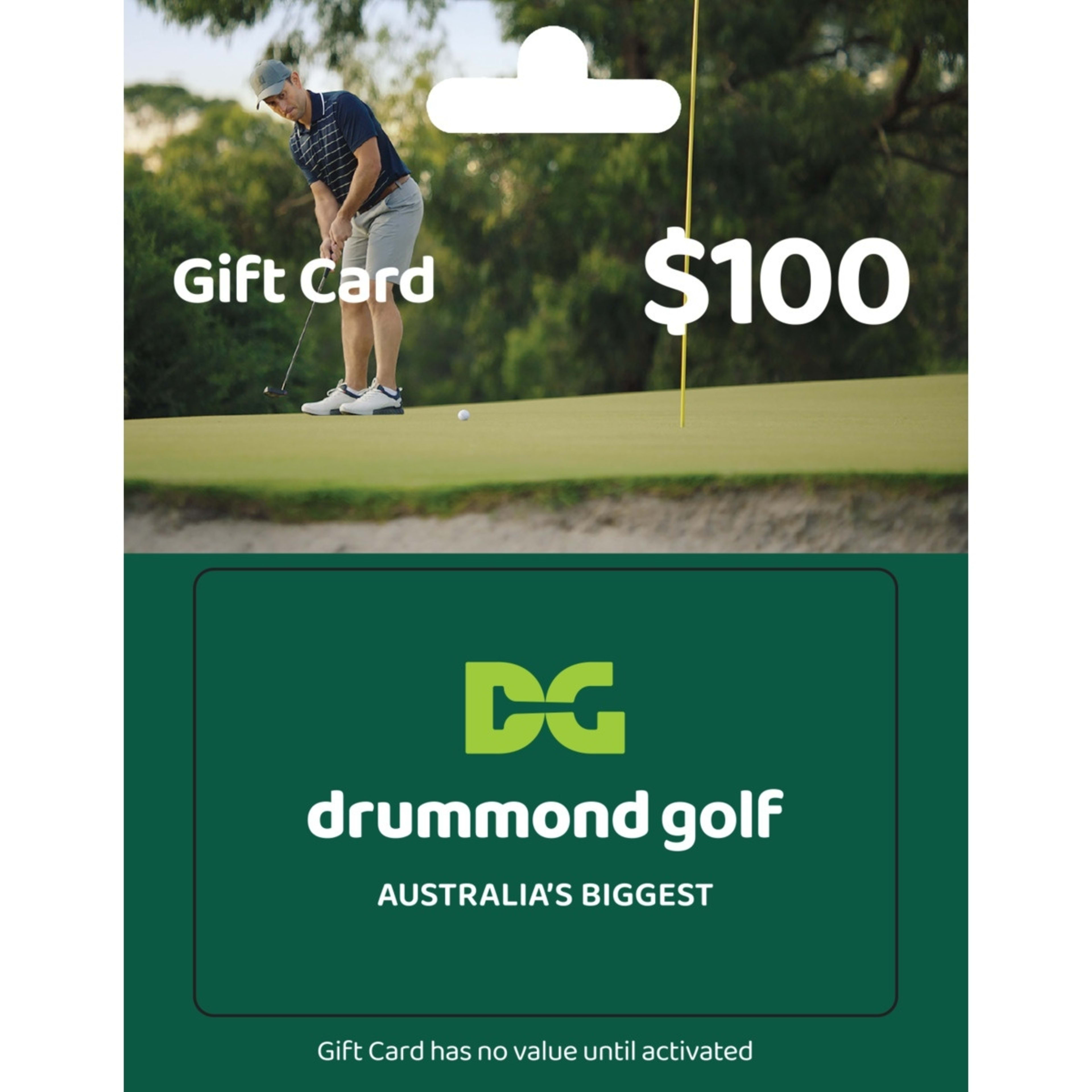 1 Drummond Golf $100 Gift Card