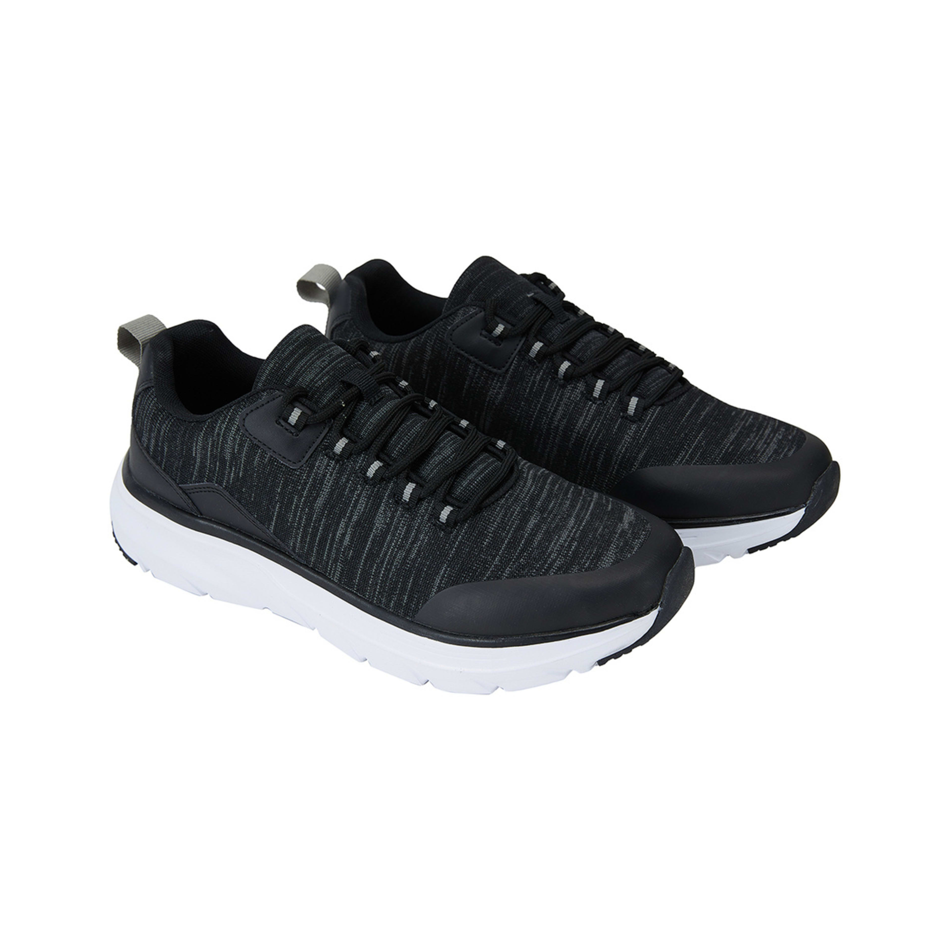 4 Casual Mesh Sneakers Black, 4 of 5