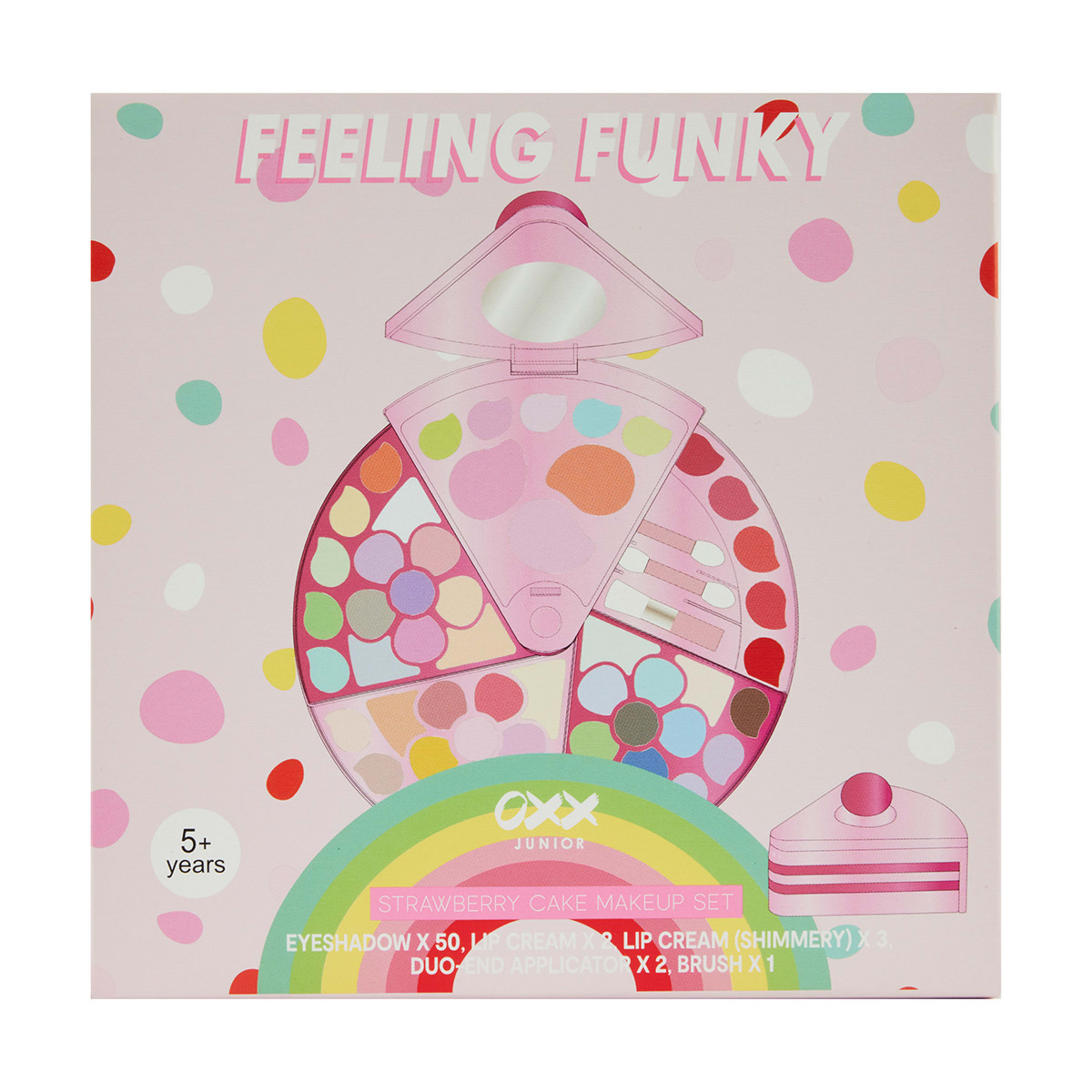 1 OXX Junior Strawberry Cake Makeup Set - Feeling Funky, 1 of 8