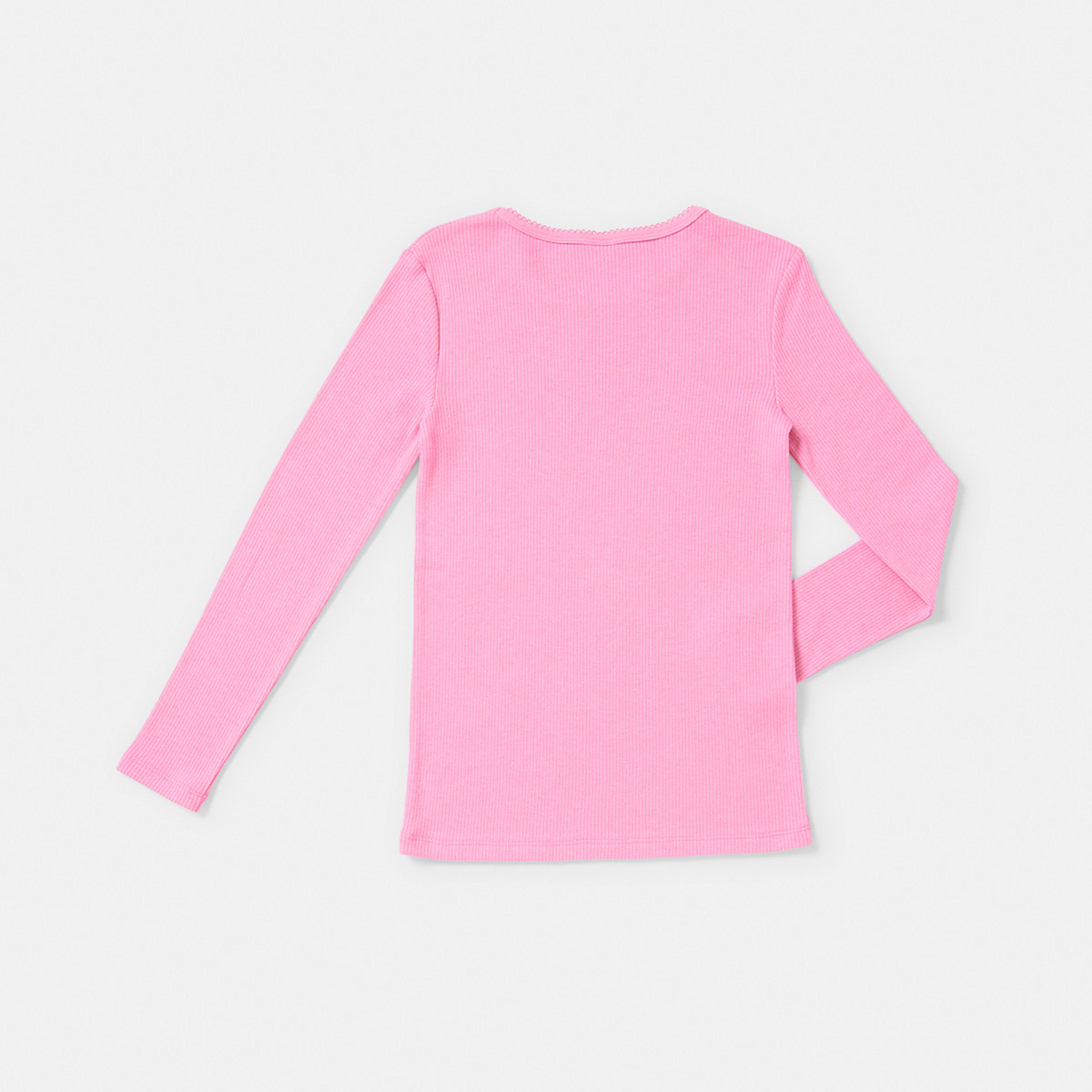 7 2 Pack Long Sleeve Thermal Top Light Pink, 7 of 8