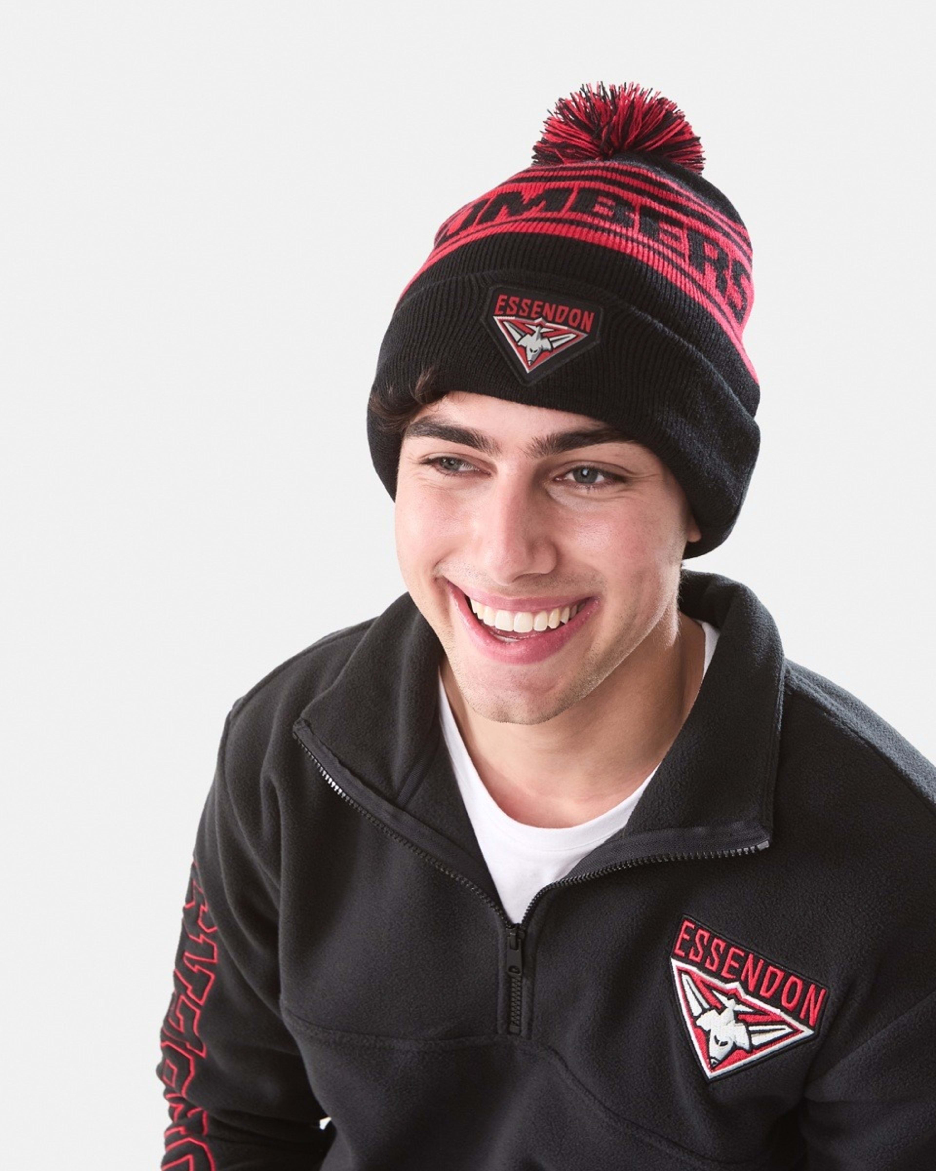 4 Official AFL Adult Beanie Essendon, 4 of 5