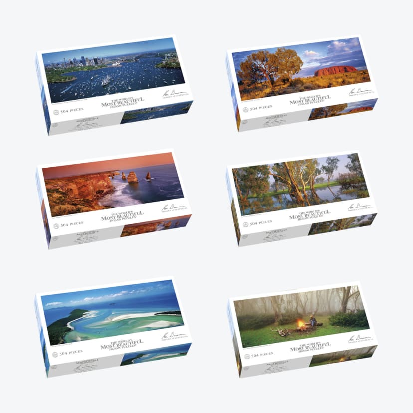 504 Piece The World's Most Beautiful Jigsaw Puzzles Assorted Kmart