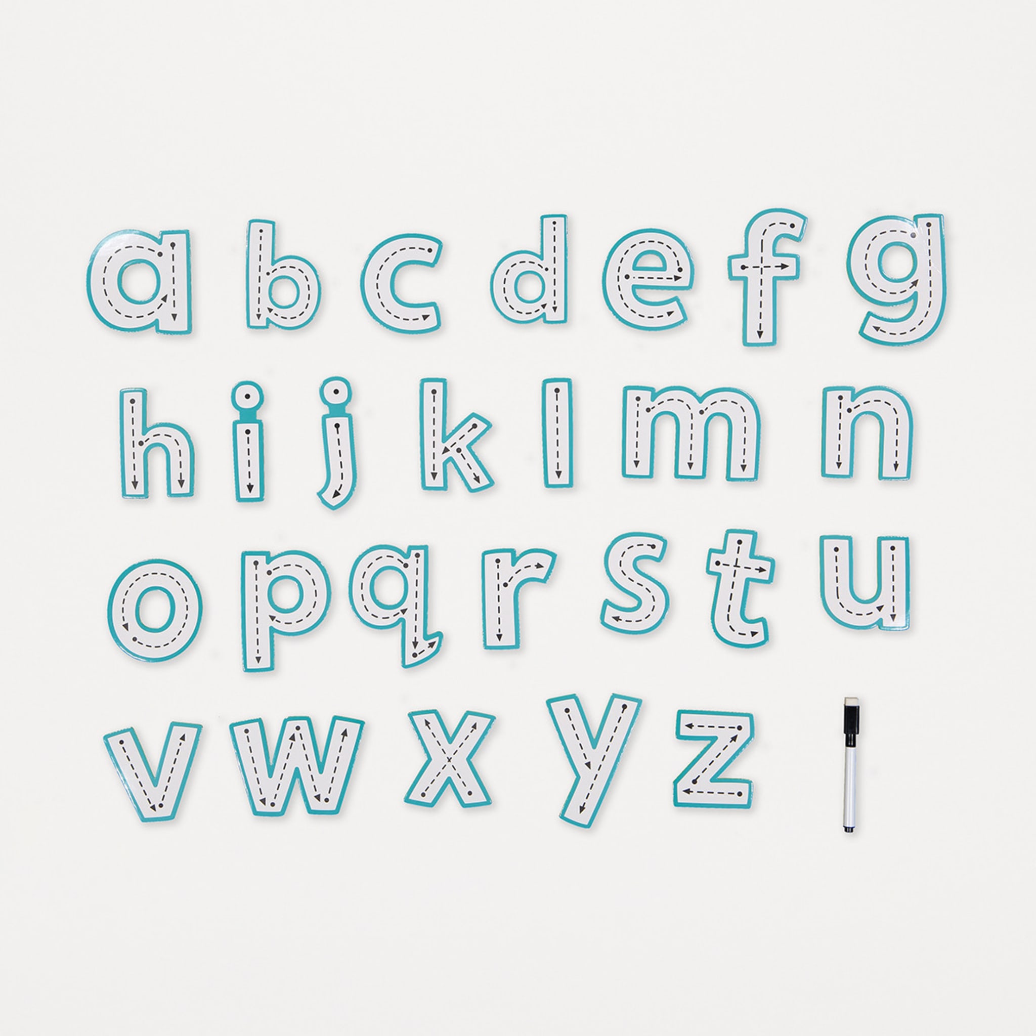 27 Piece Lower Case Dry Erase Writing Set Kmart