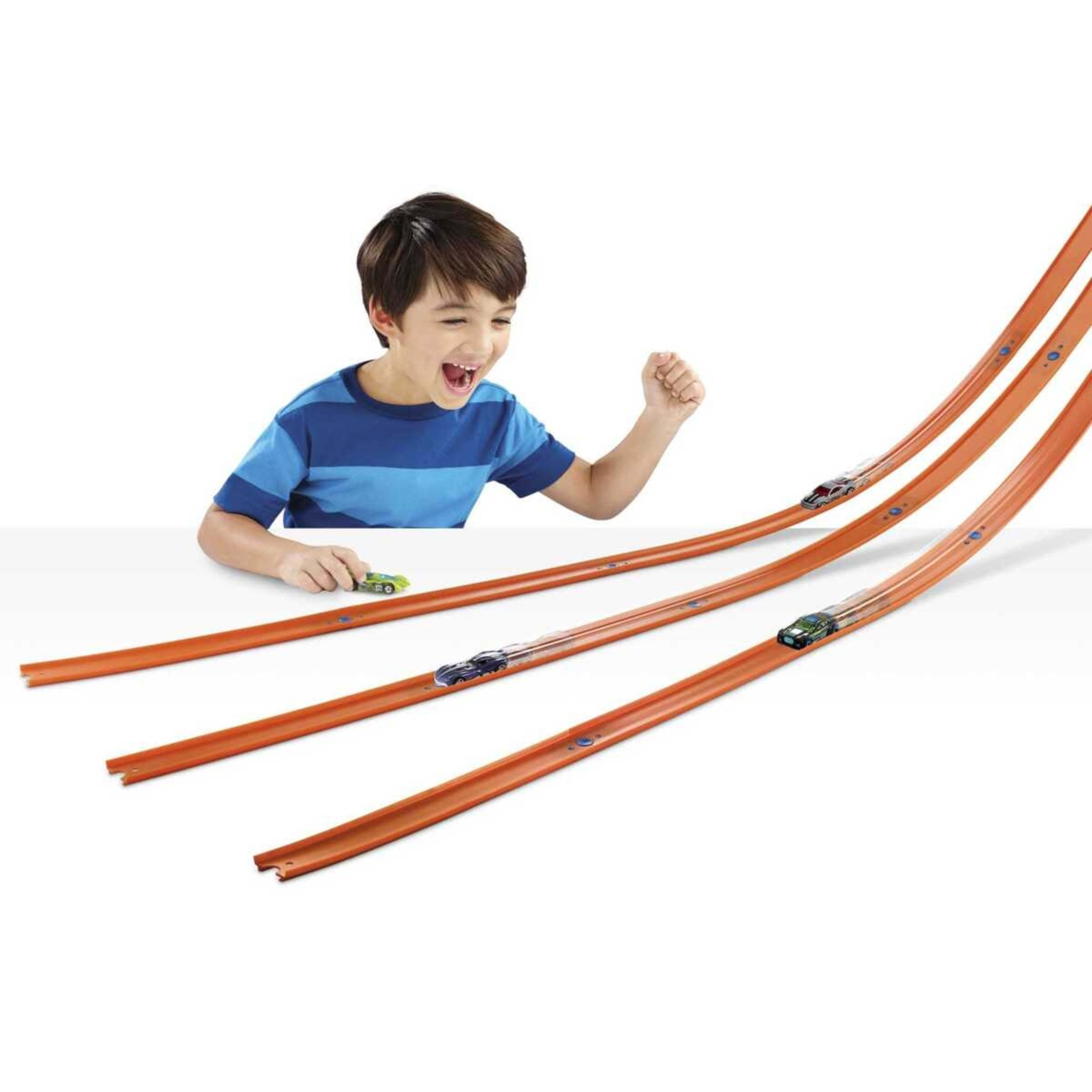 3 Hot Wheels Track Builder Unlimited Car & Mega Track Pack, 3 of 6