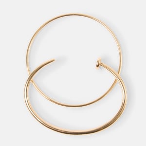 2 Pack Screw Bangles - Gold Tone