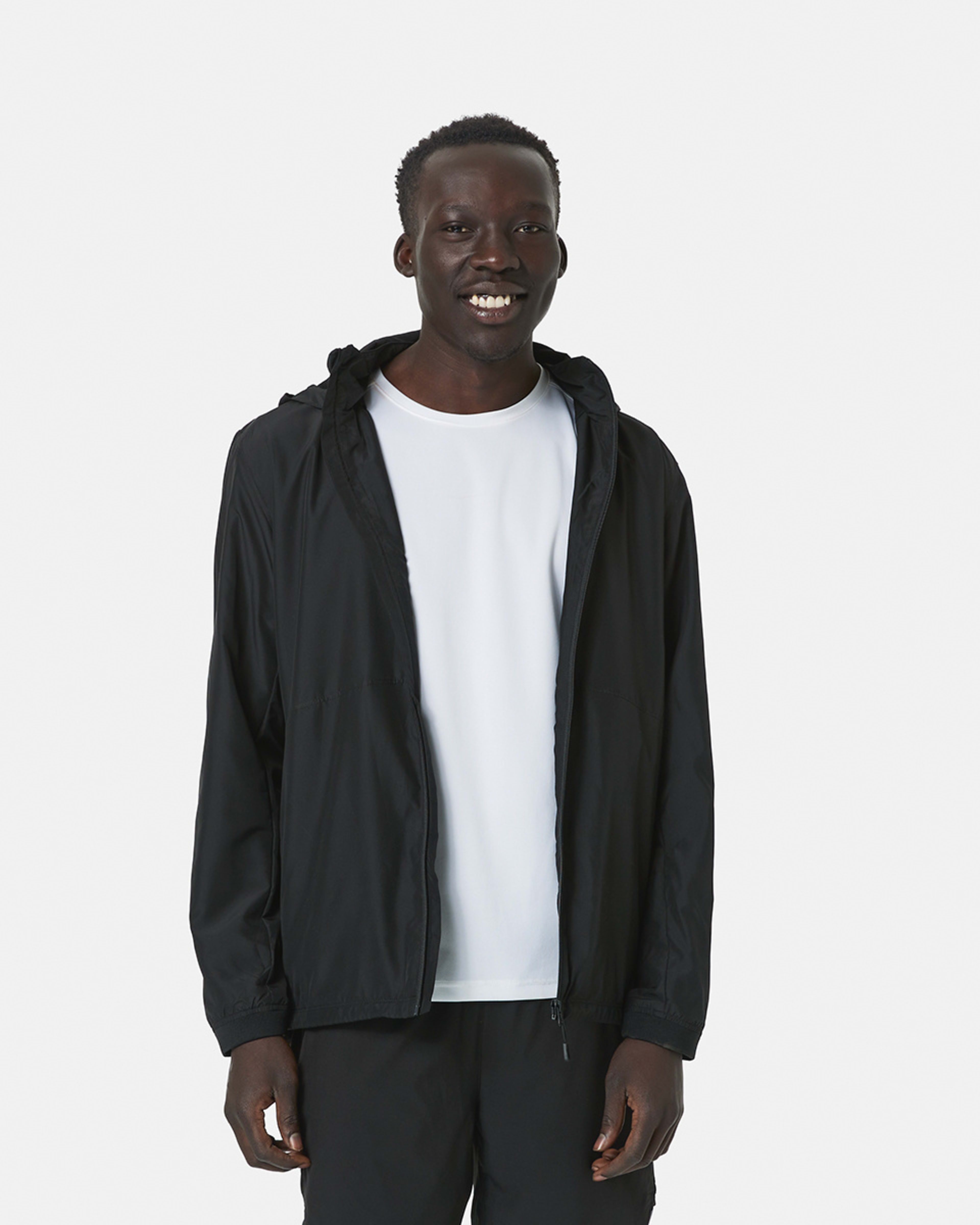 2 Active Mens Spray Jacket BLACK, 2 of 5