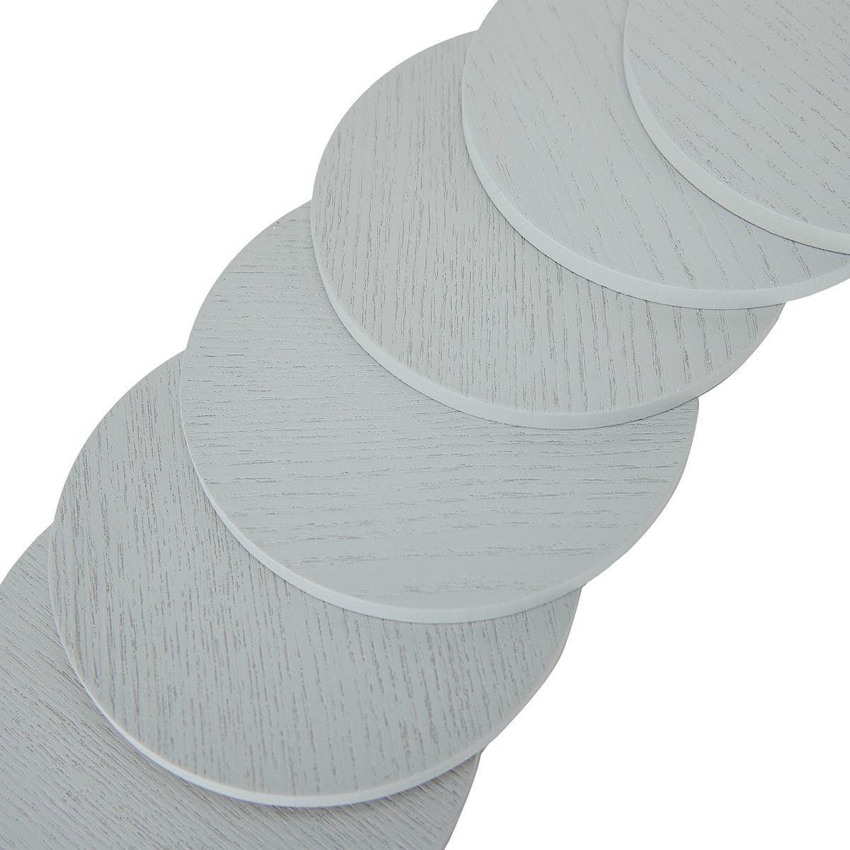 Set of 6 Grey Coasters Kmart