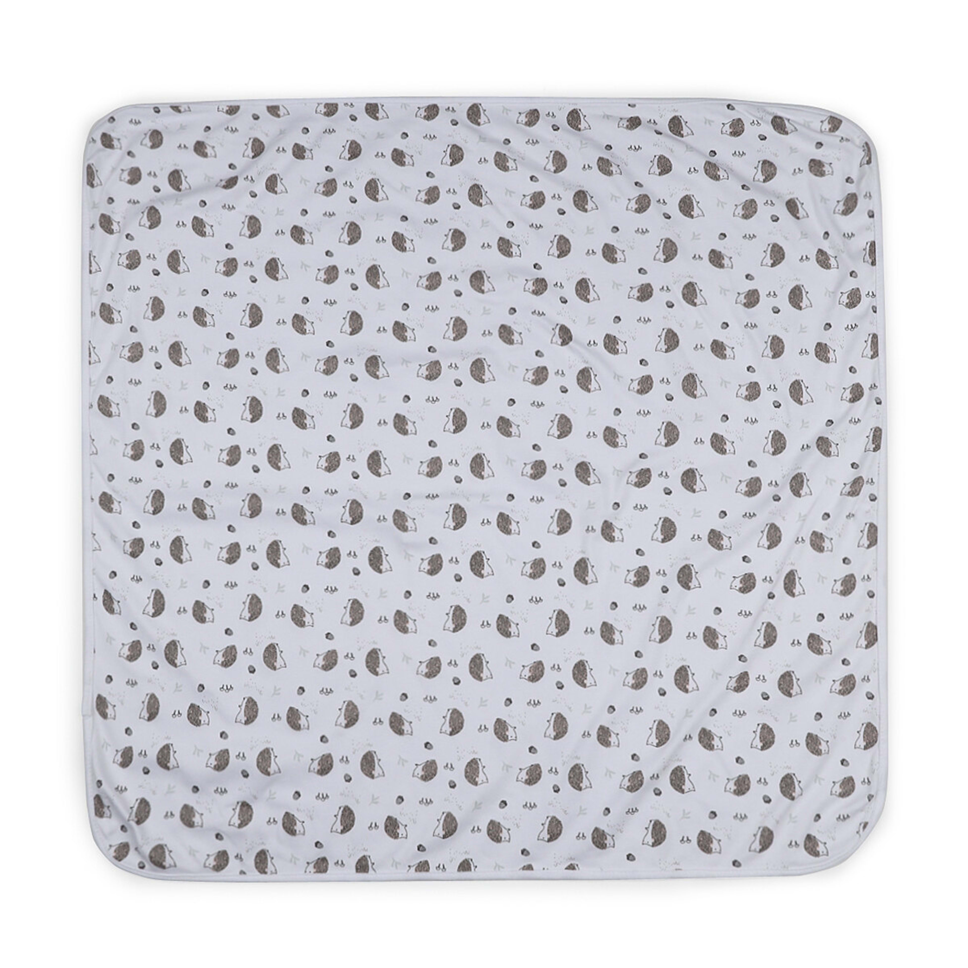 5 3 Pack Cotton Interlock Wraps - Hedgehog, 5 of 6