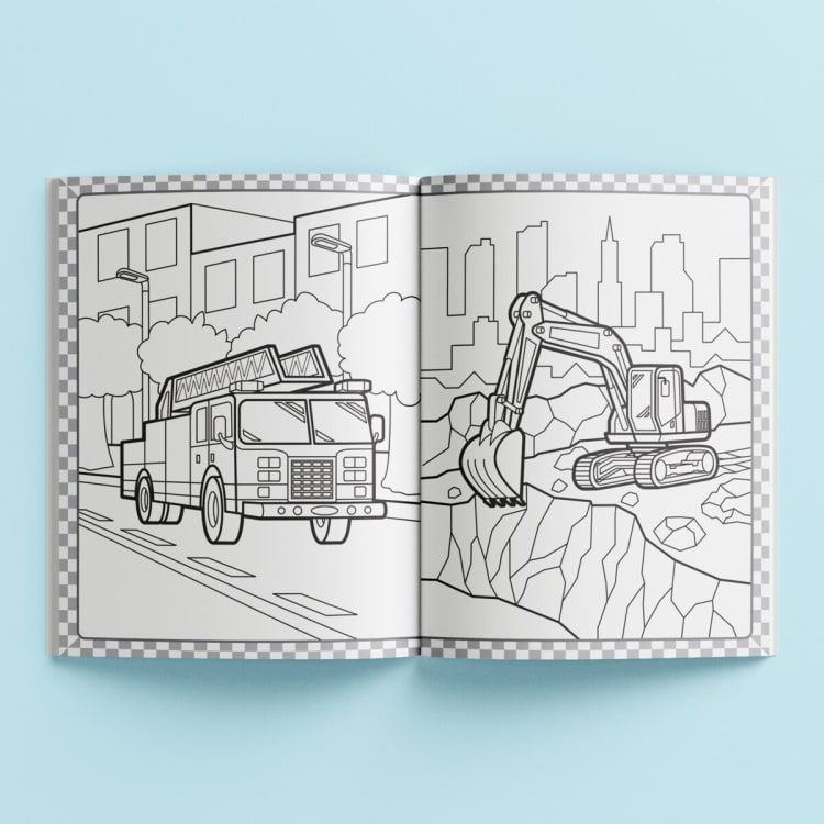 Megatastic Colouring Vehicles by Diego Vaisberg and Lu Perez Piza ...