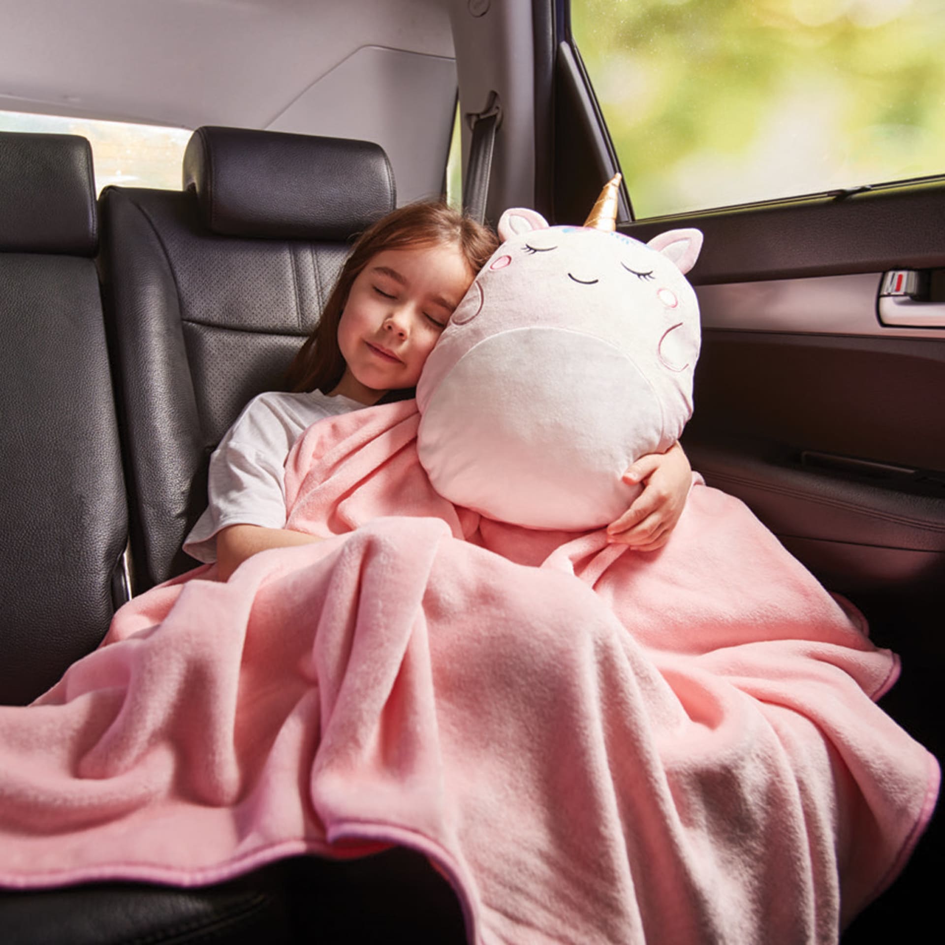 2in1 Unicorn Travel Blanket and Pillow Kmart