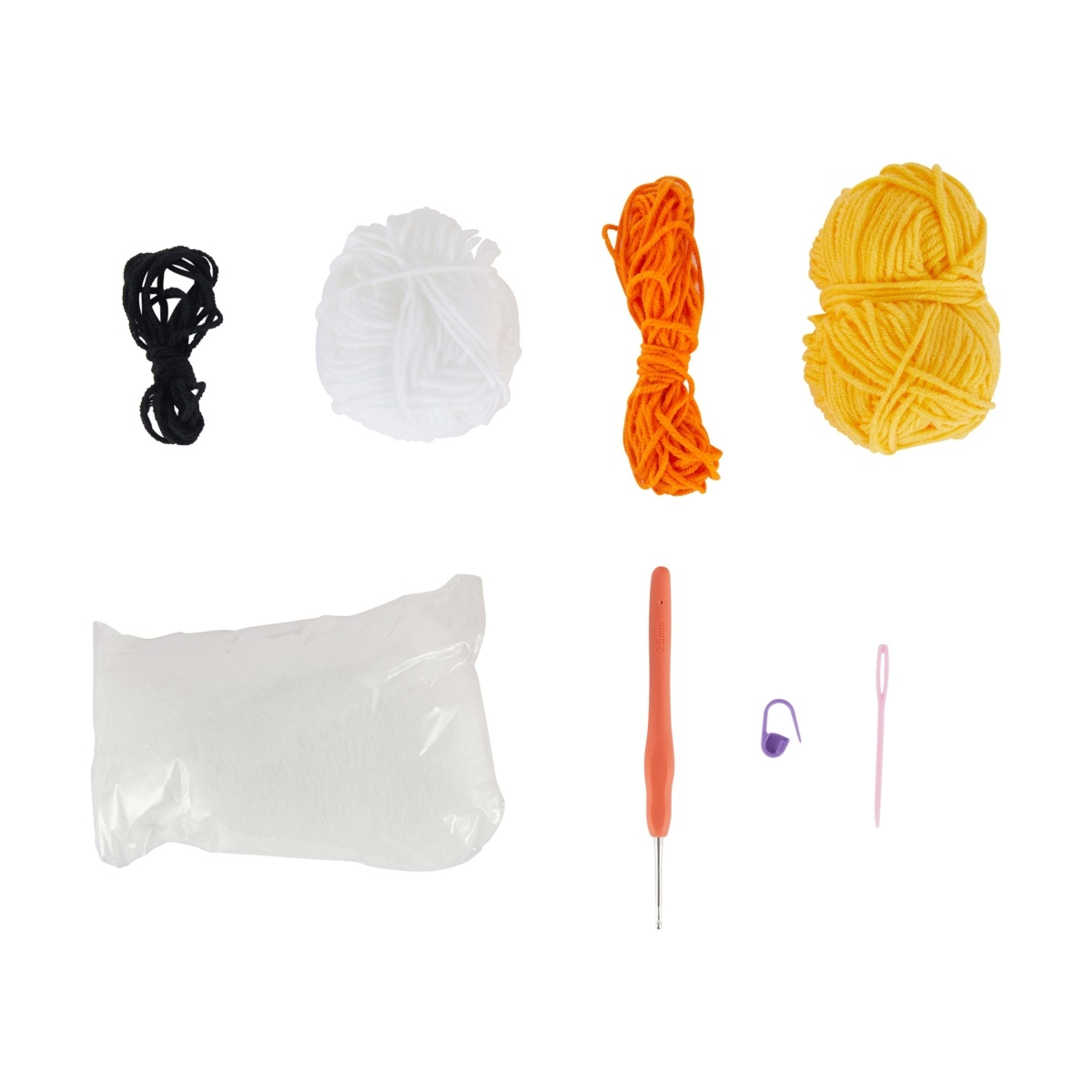 3 DIY Mini Crochet Kit - Chick and Egg, 3 of 4