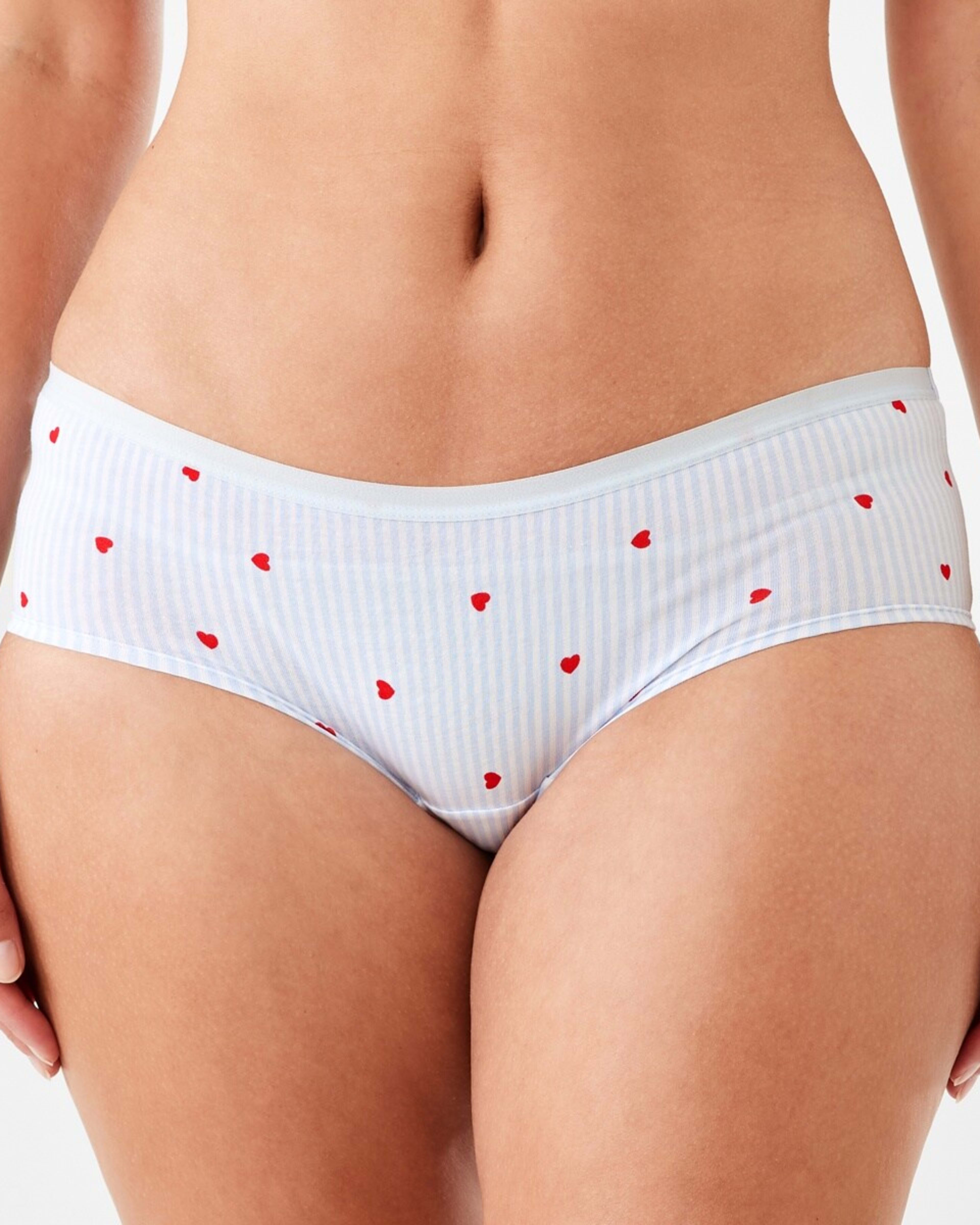 3 5 Pack Boyleg Briefs HEARTS MULTI, 3 of 10