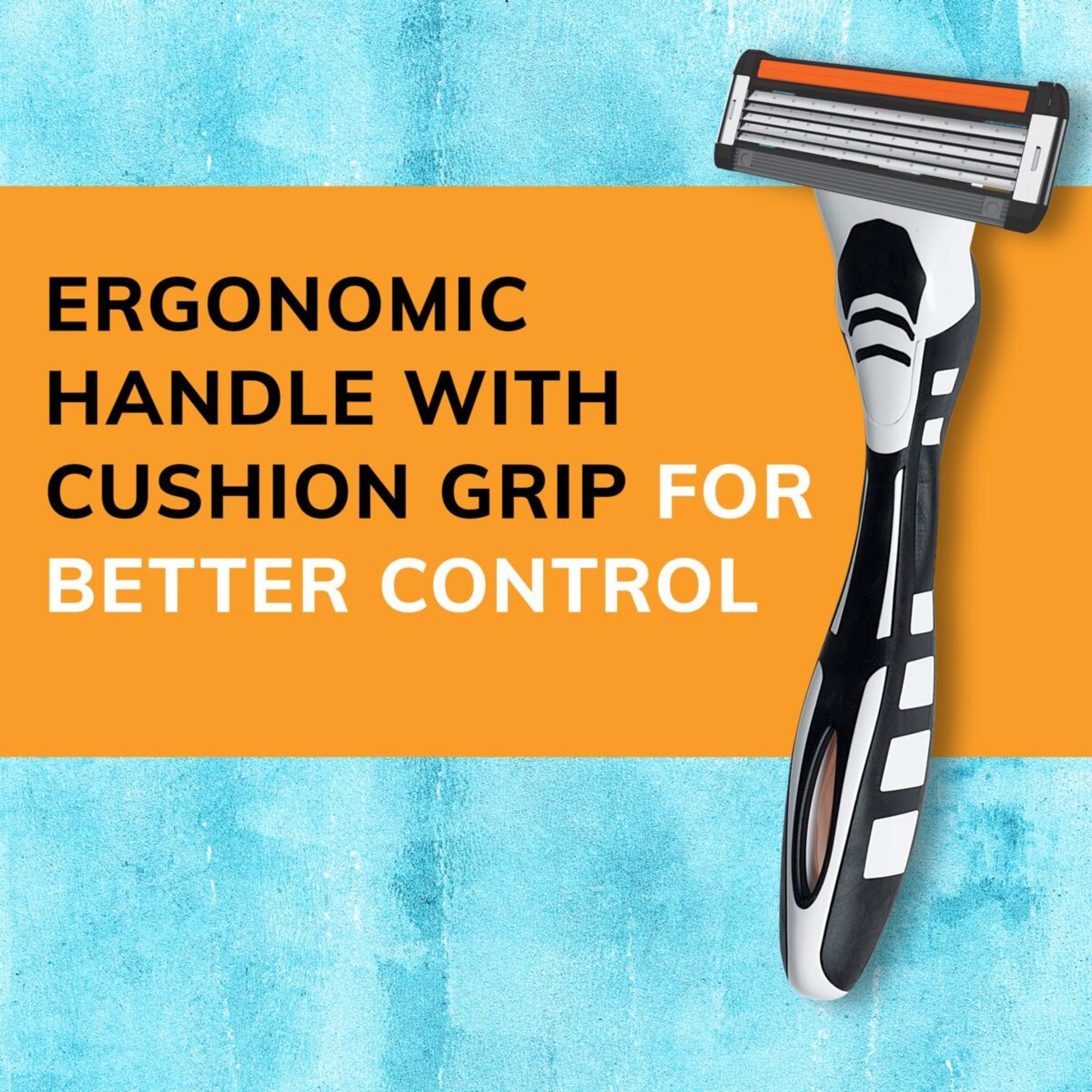 4 BIC Flex 5 Hybrid Men's 5-Blade Disposable Razor Shaving Kit, 4 of 9