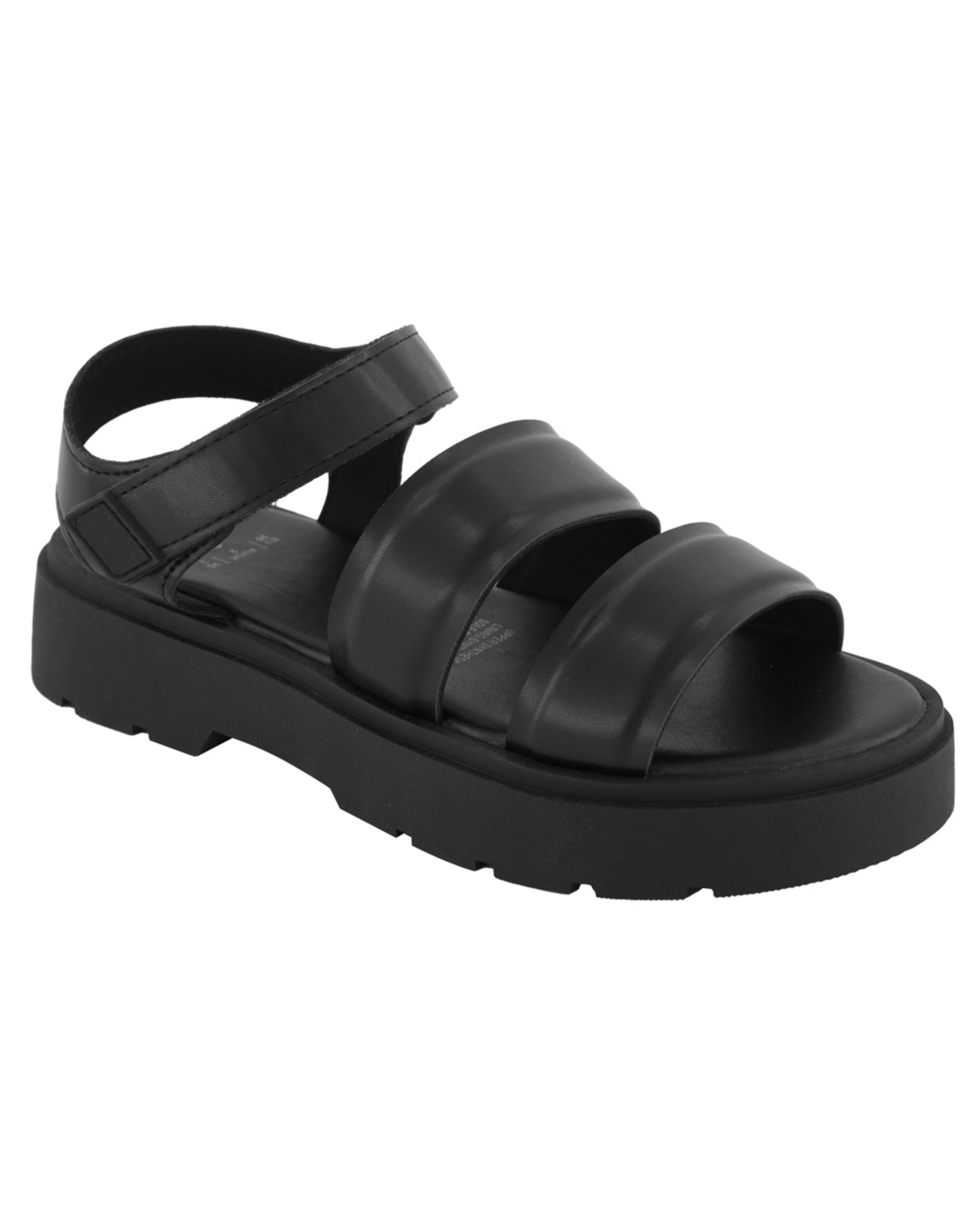 1 Senior Chunky Sandals Black