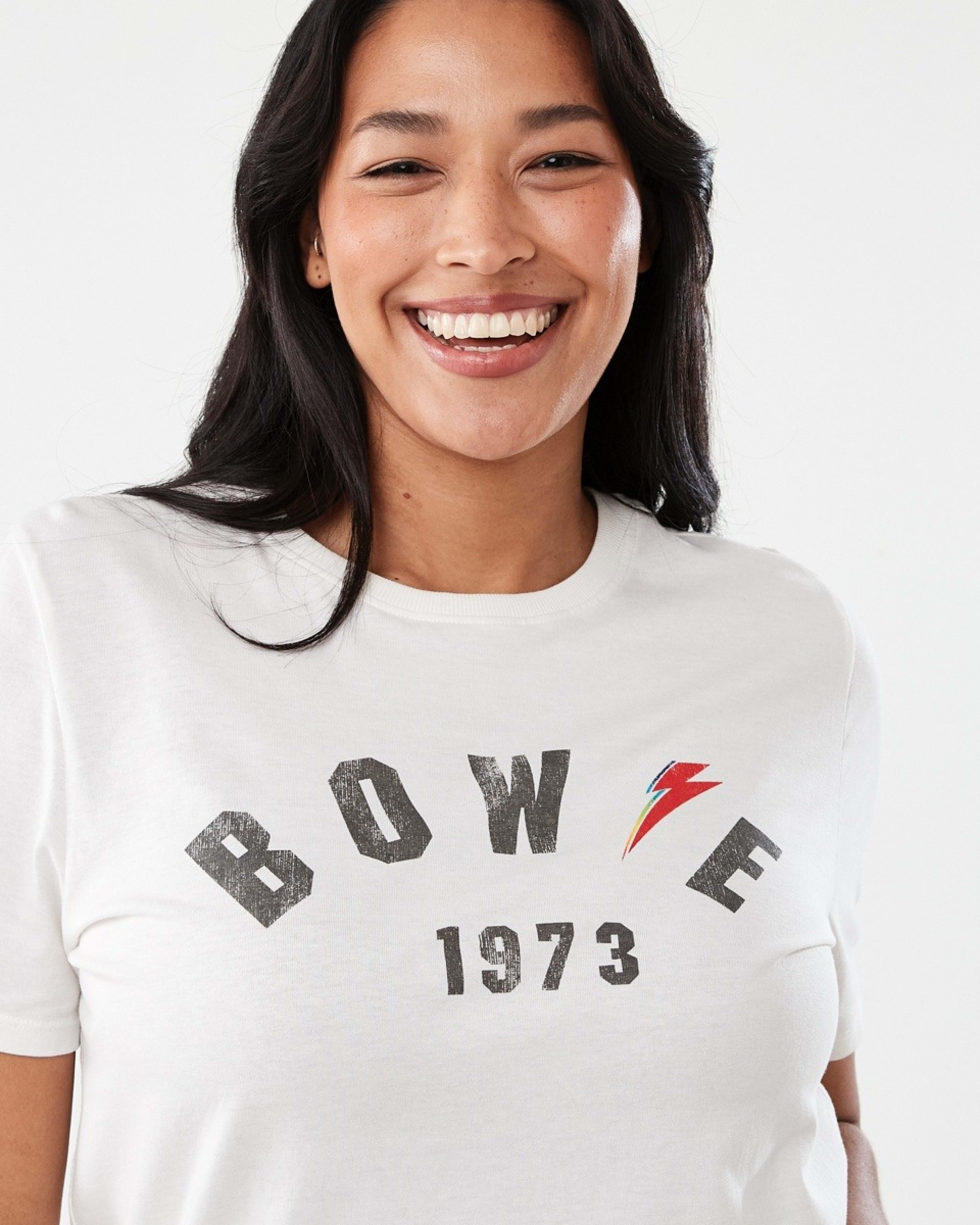 4 Short Sleeve David Bowie License T-shirt Bowie, 4 of 5