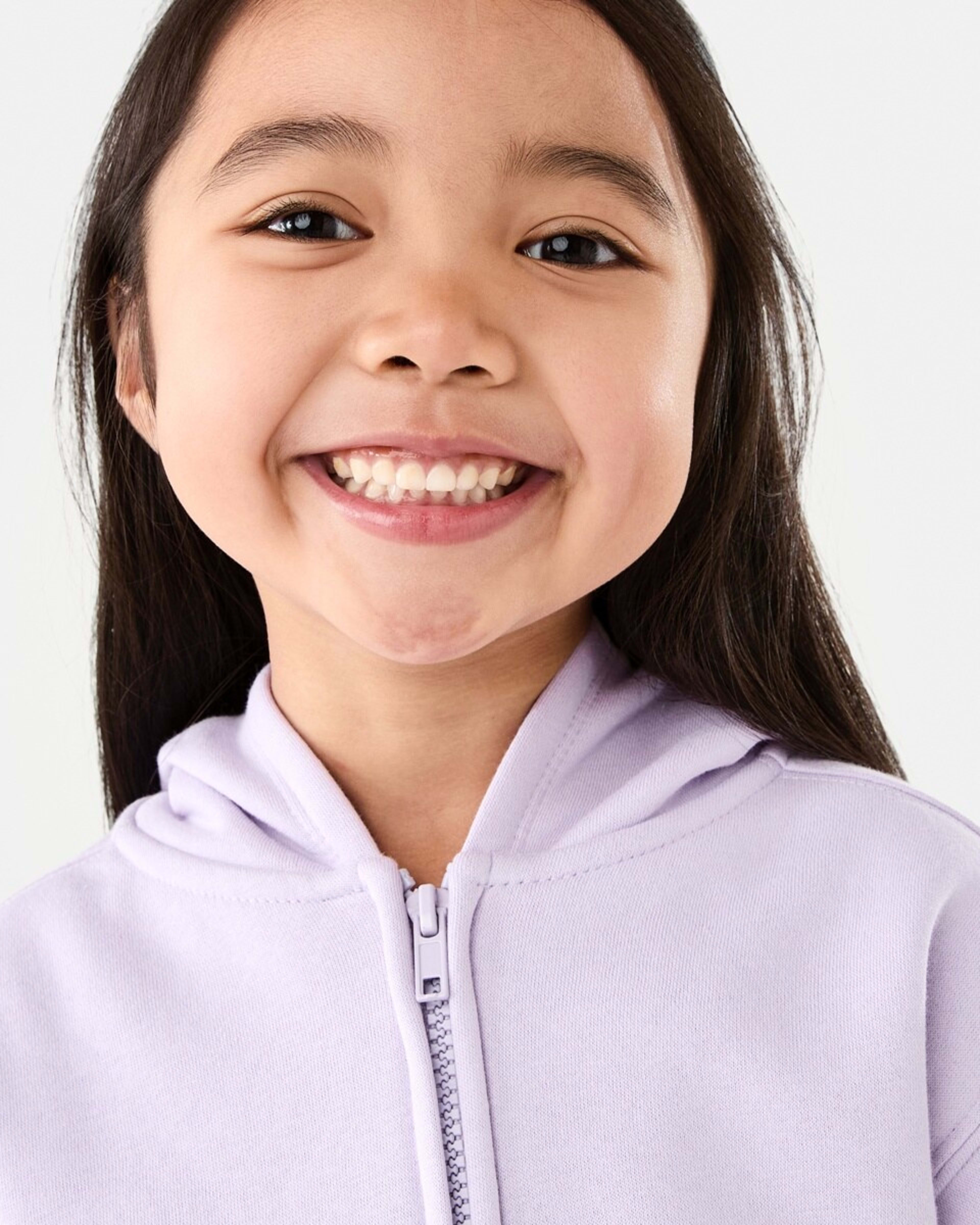 4 Zip Through Hoodie Pst Purple, 4 of 10
