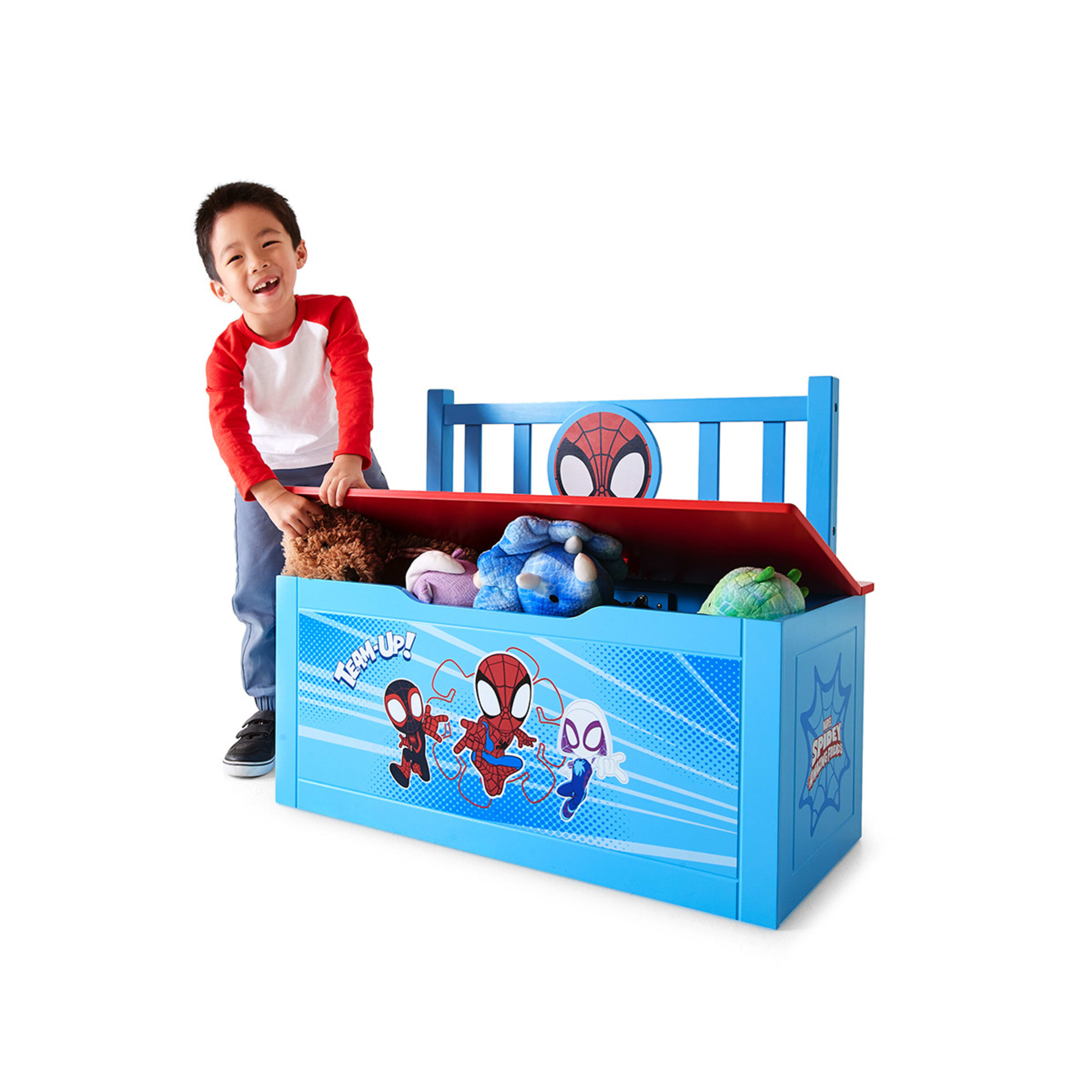 1 Marvel Spidey and His Amazing Friends Spidey Storage Bench and Seat, 1 of 10