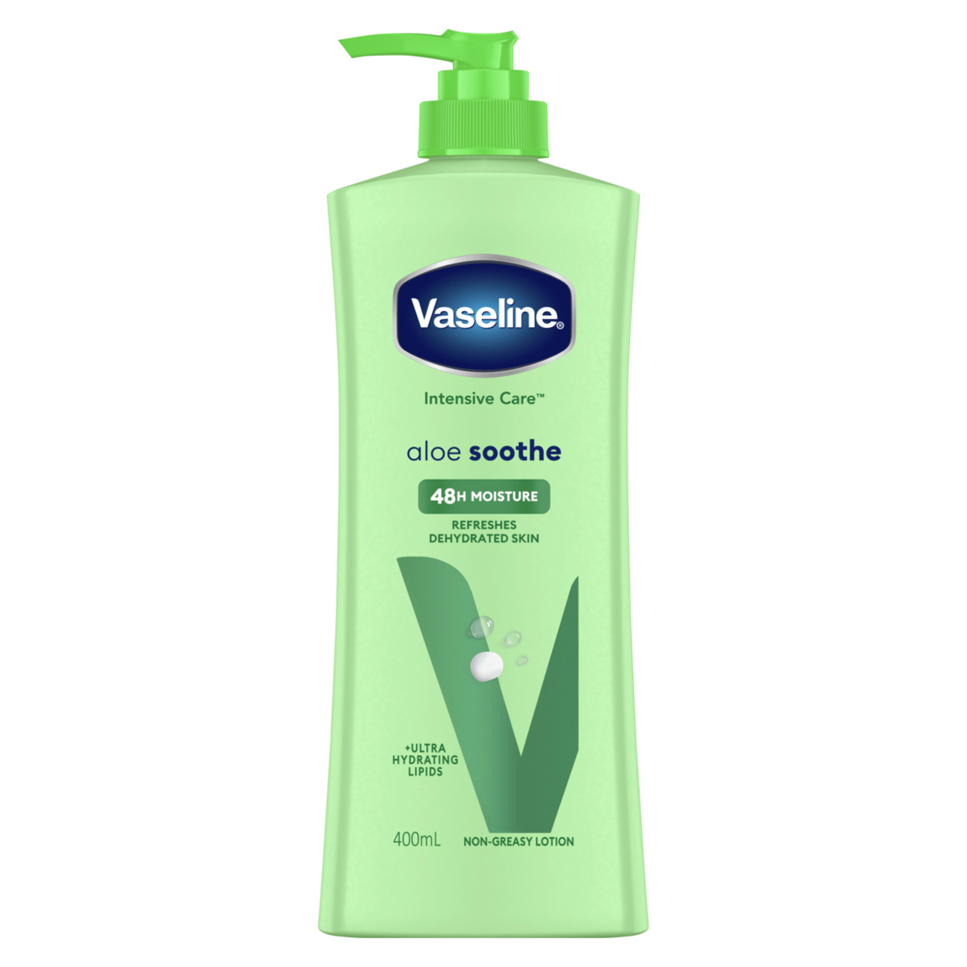 Vaseline Aloe Soothe Intensive Care Body Lotion 400ml Kmart