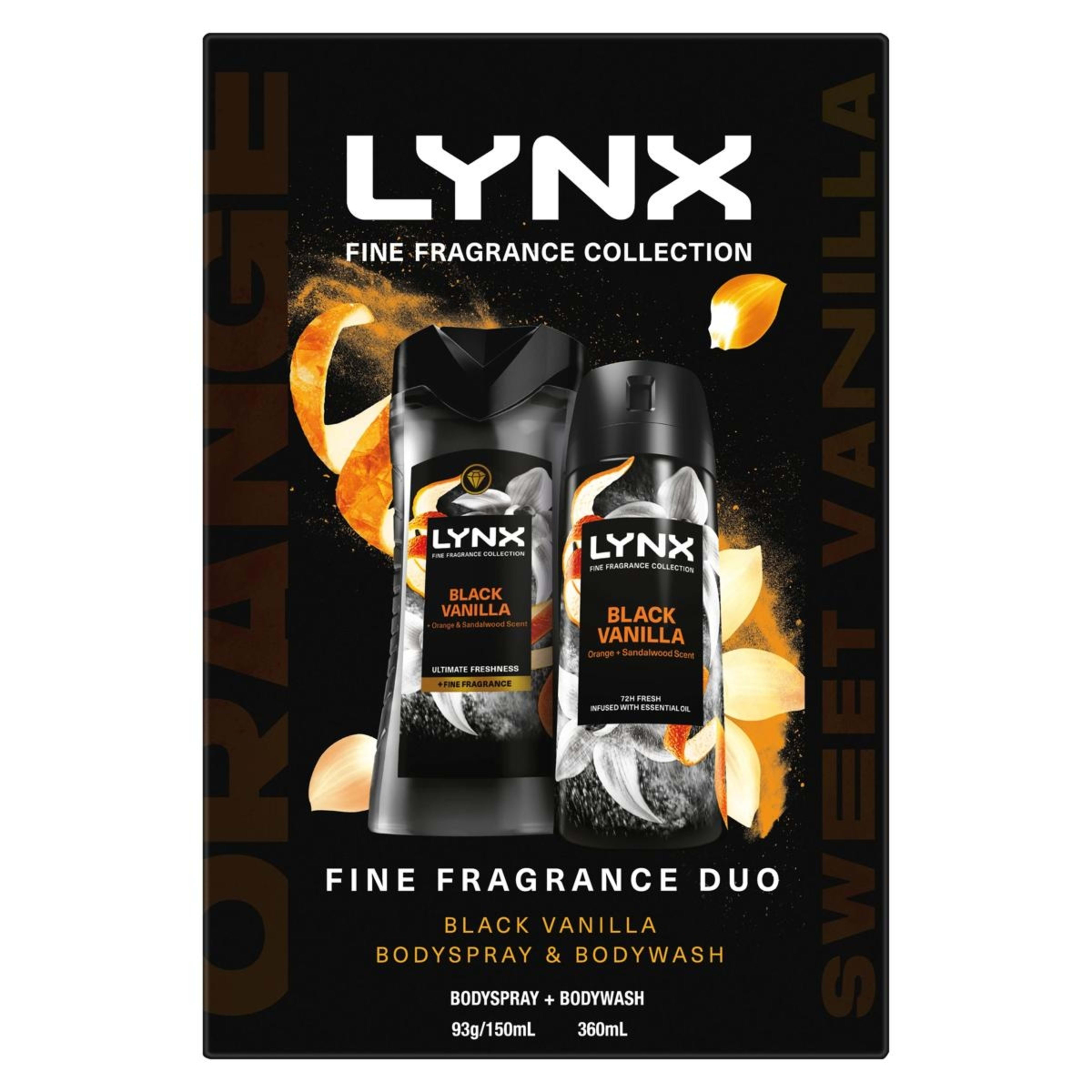 1 LYNX Fine Fragrance Duo Collection - Black Vanilla