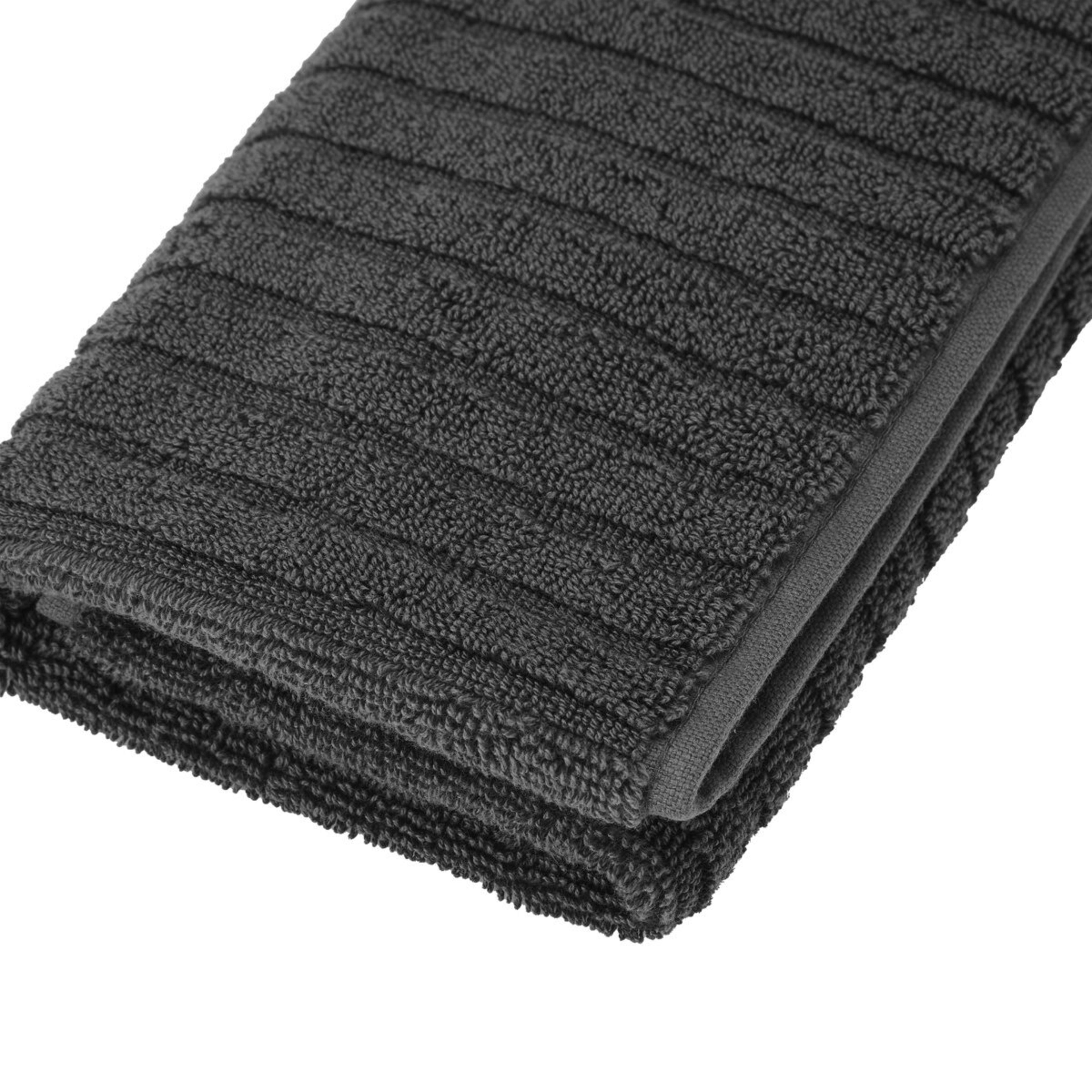 4 Australian Cotton Hand Towel - Grey, 4 of 5