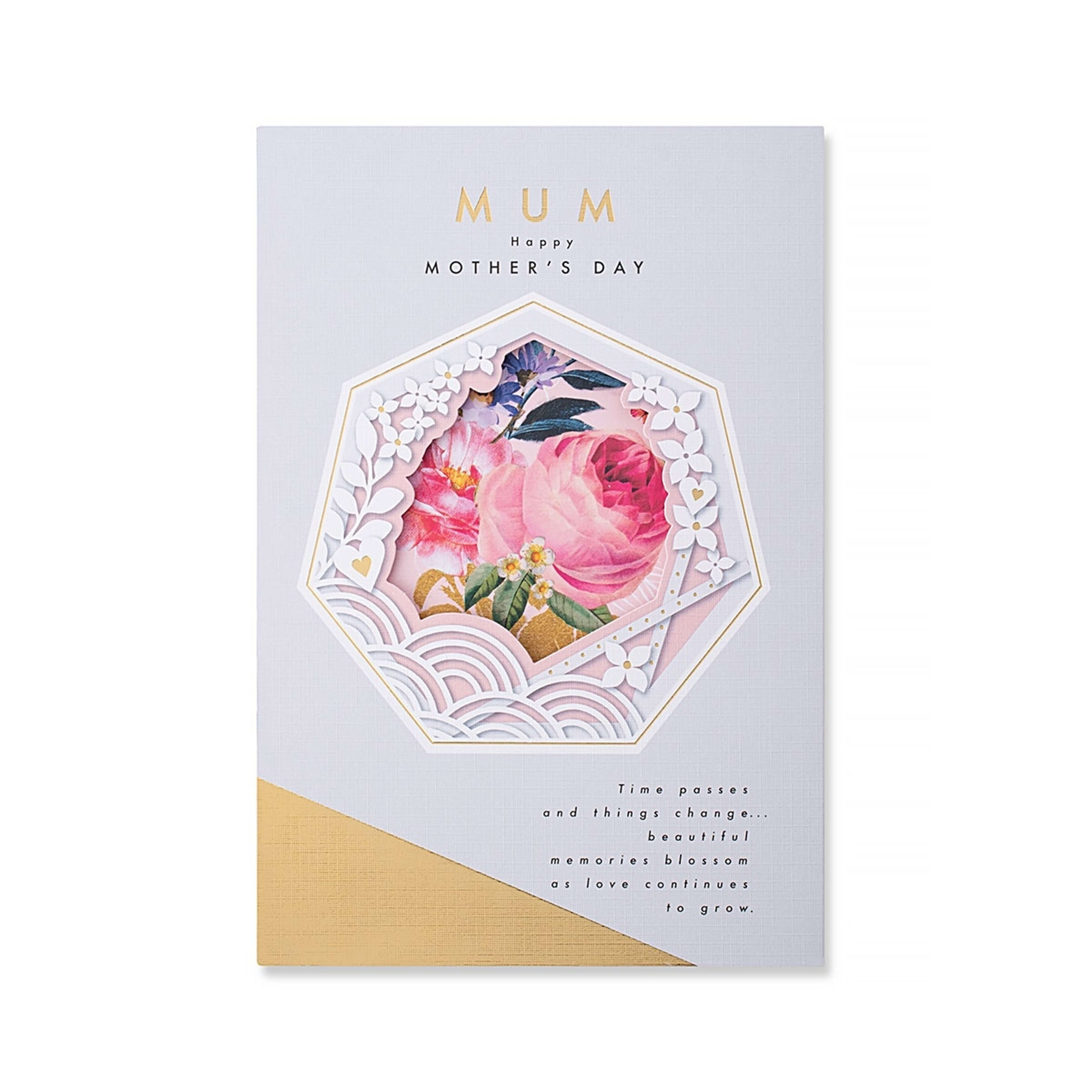 3 Hallmark Mother's Day Card - Mum Happy Mother's Day. Time Passes and Things Change… Beautiful Memories Blossom as Love Continues to Grow, 3 of 3