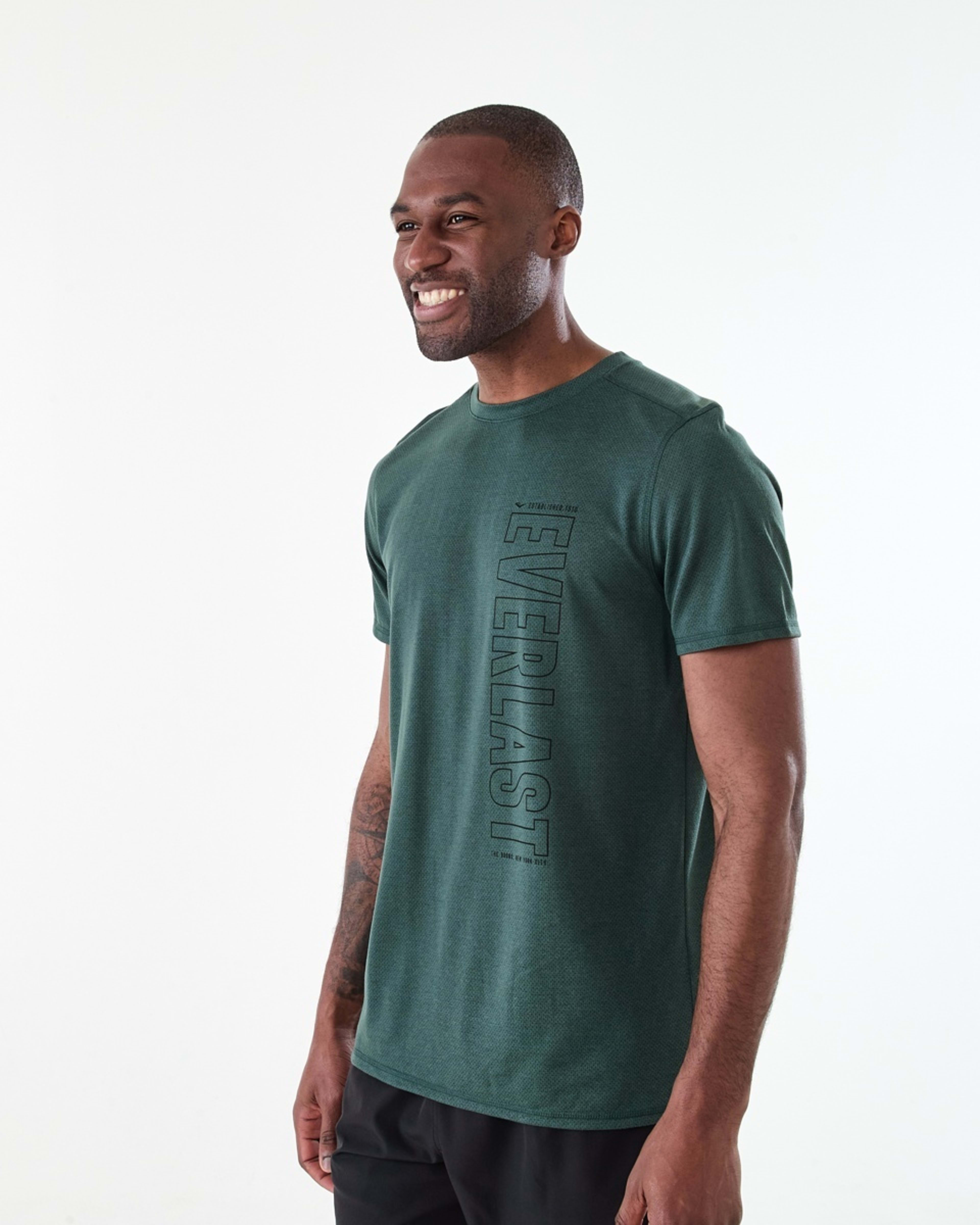 2 Everlast Mens Mesh T-shirt EVERLAST DEEP SEA, 2 of 7