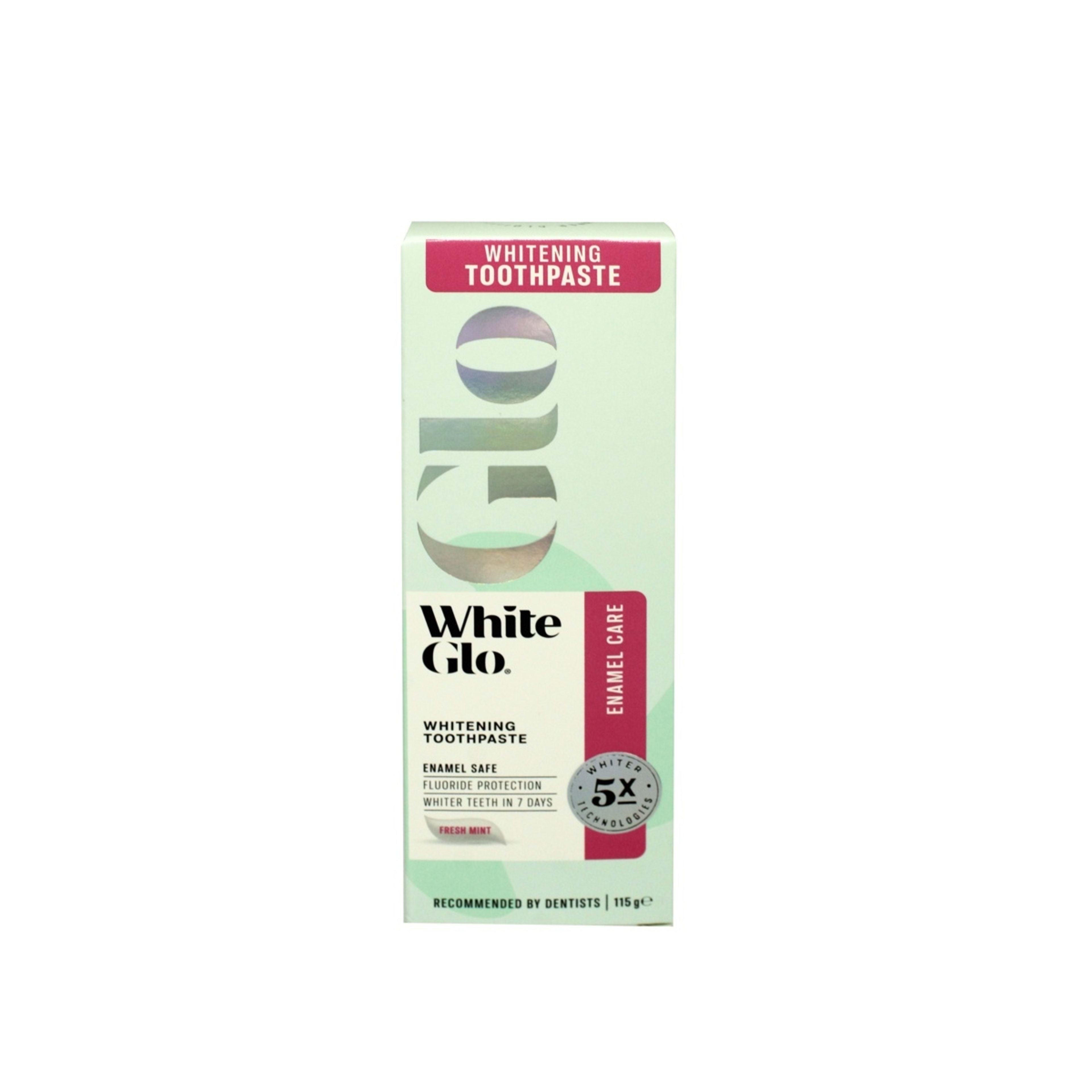 1 White Glo Enamel Care Whitening Toothpaste 115g - Fresh Mint