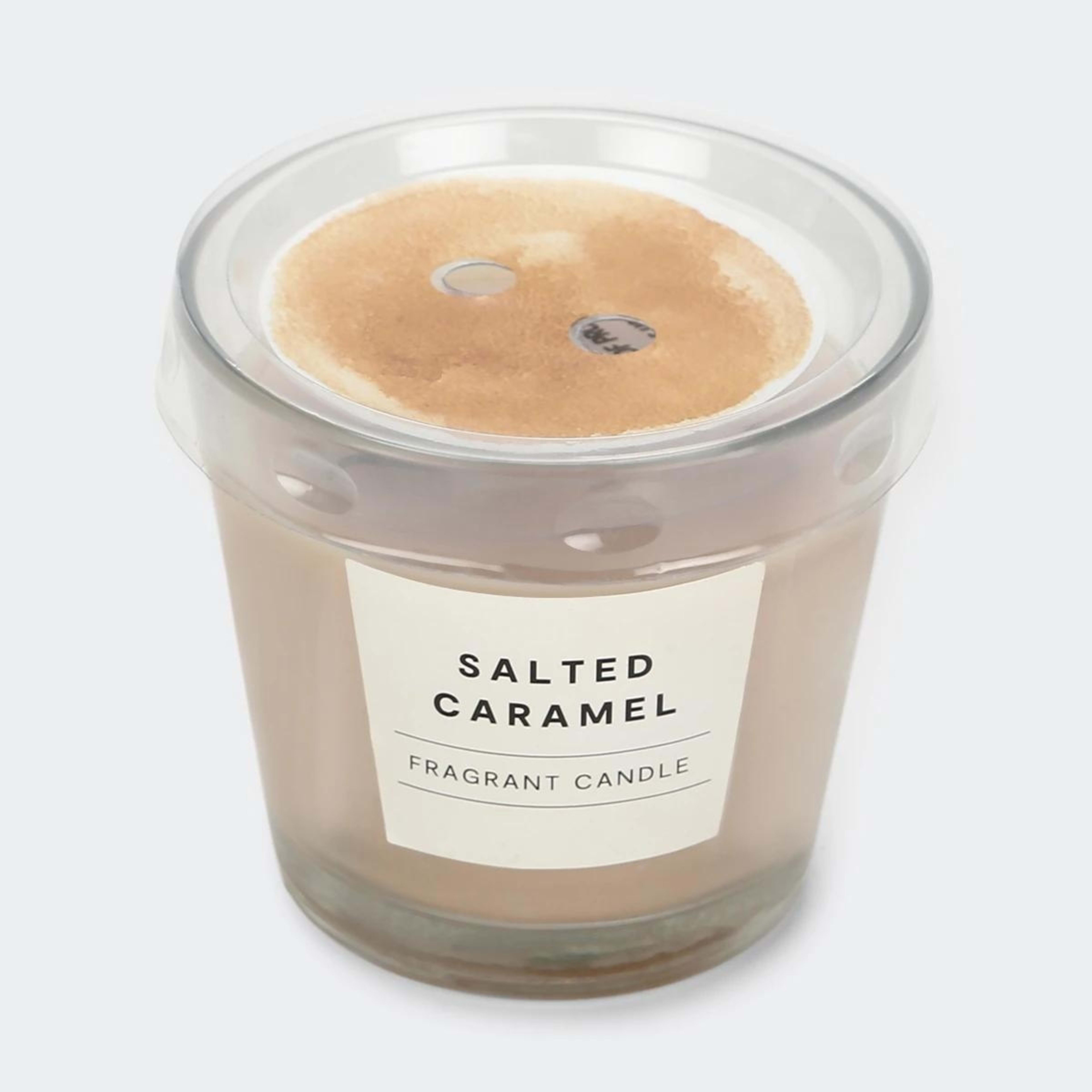 4 Salted Caramel Fragrant Candle in Glass, 4 of 4