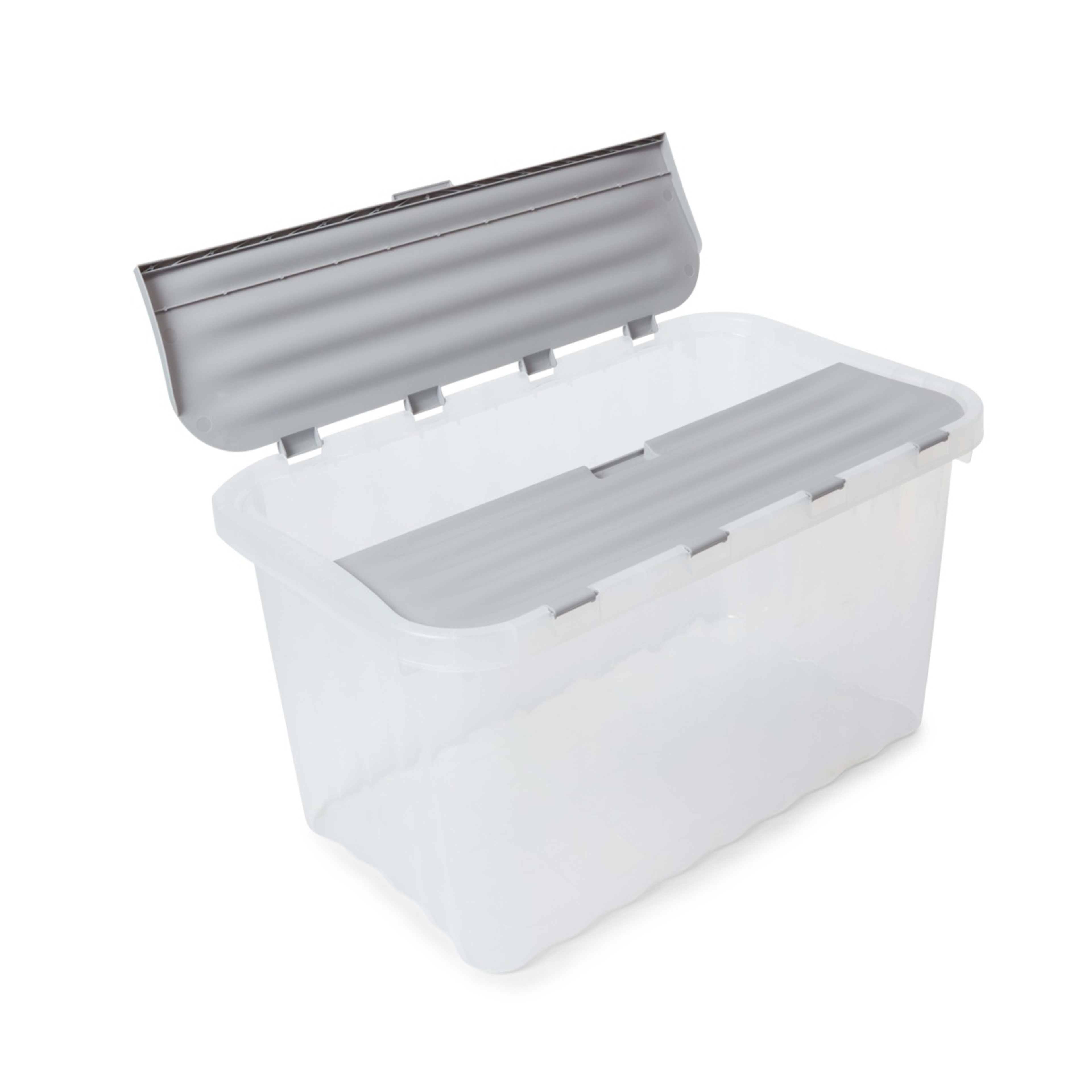 2 40L Tub with Hinged Lid, 2 of 8
