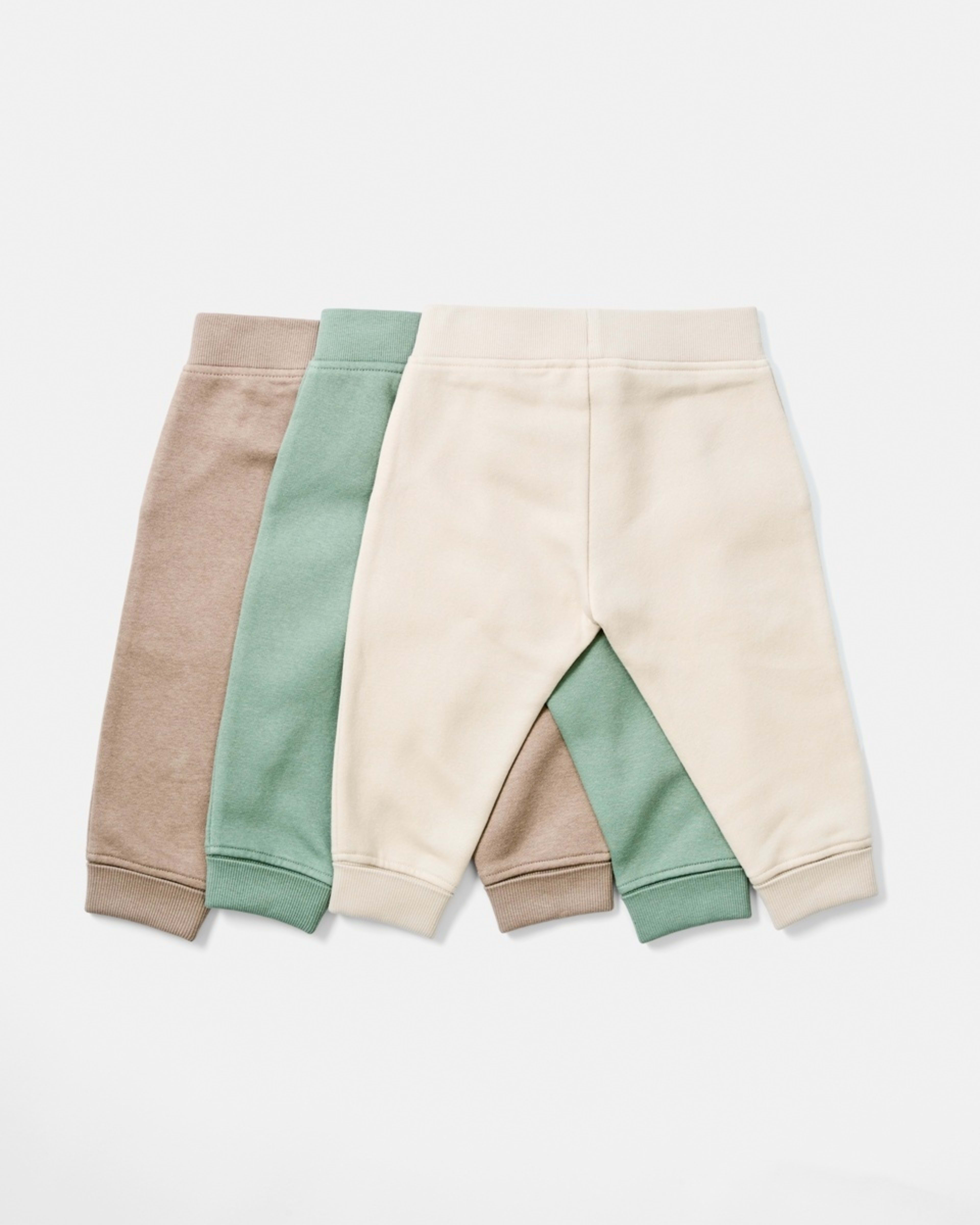 2 3 Pack Trackpants Grn Mpack, 2 of 5