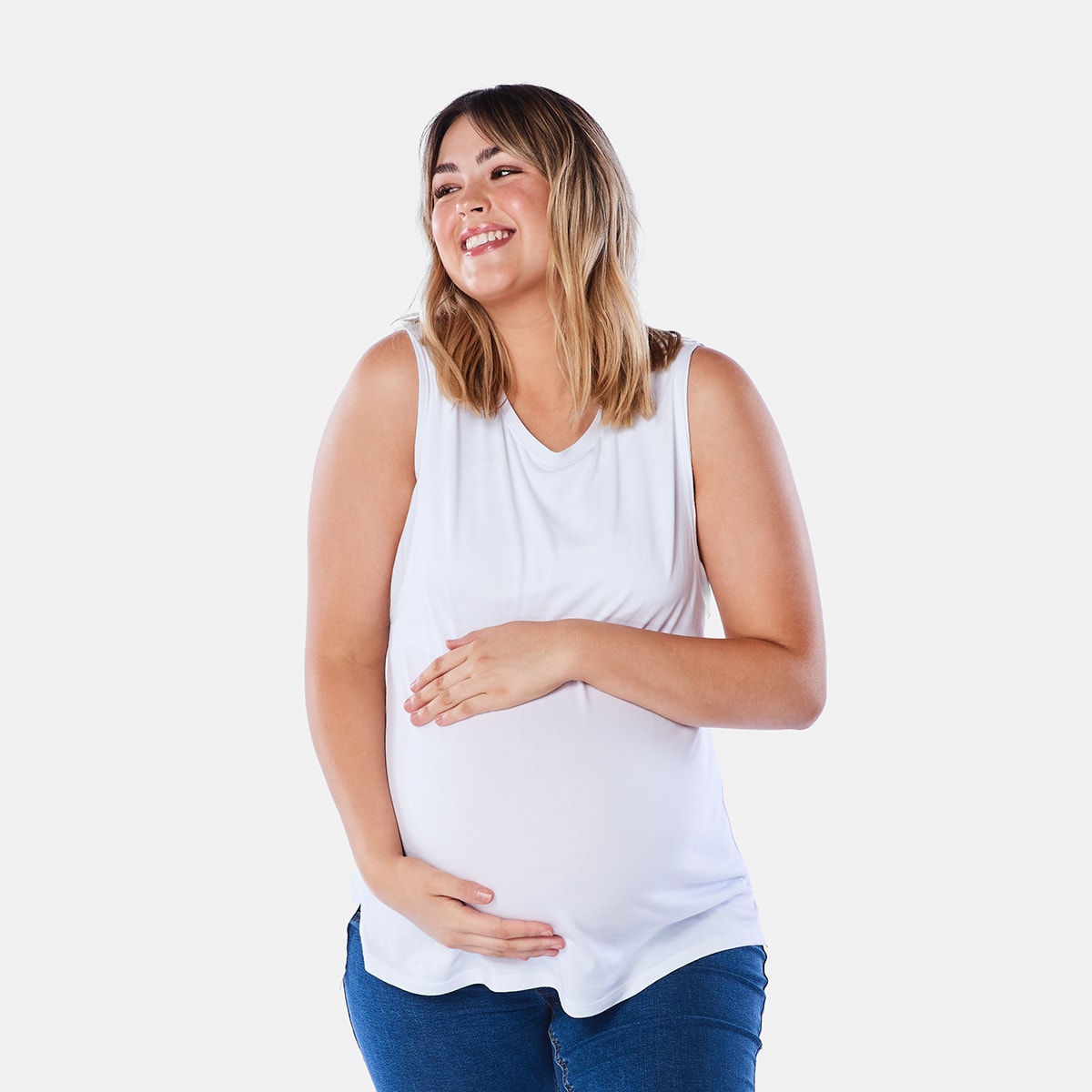 Maternity Sleeveless Tank - Kmart