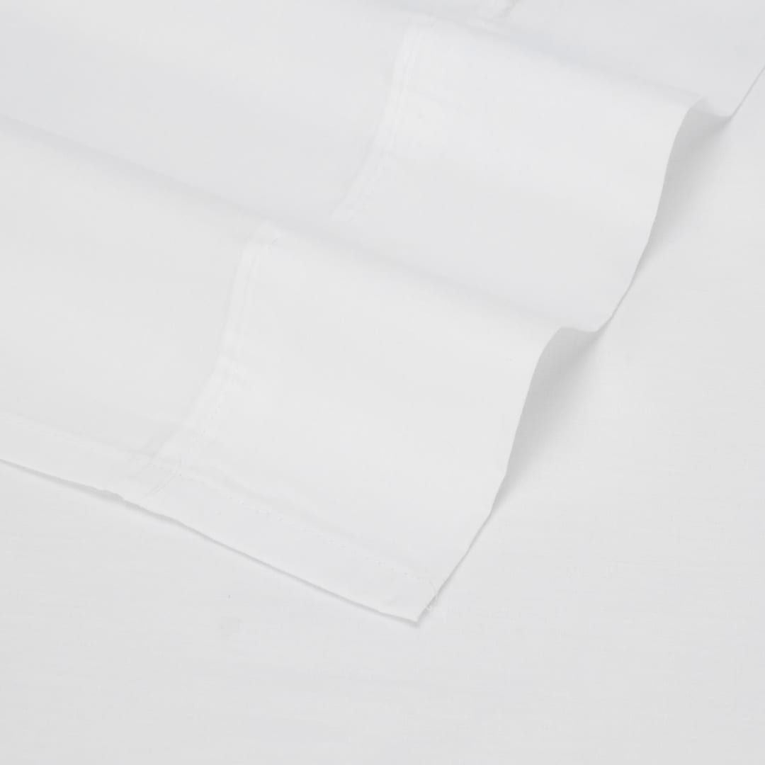 180 Thread Count Sheet Set King Single Bed, White Kmart