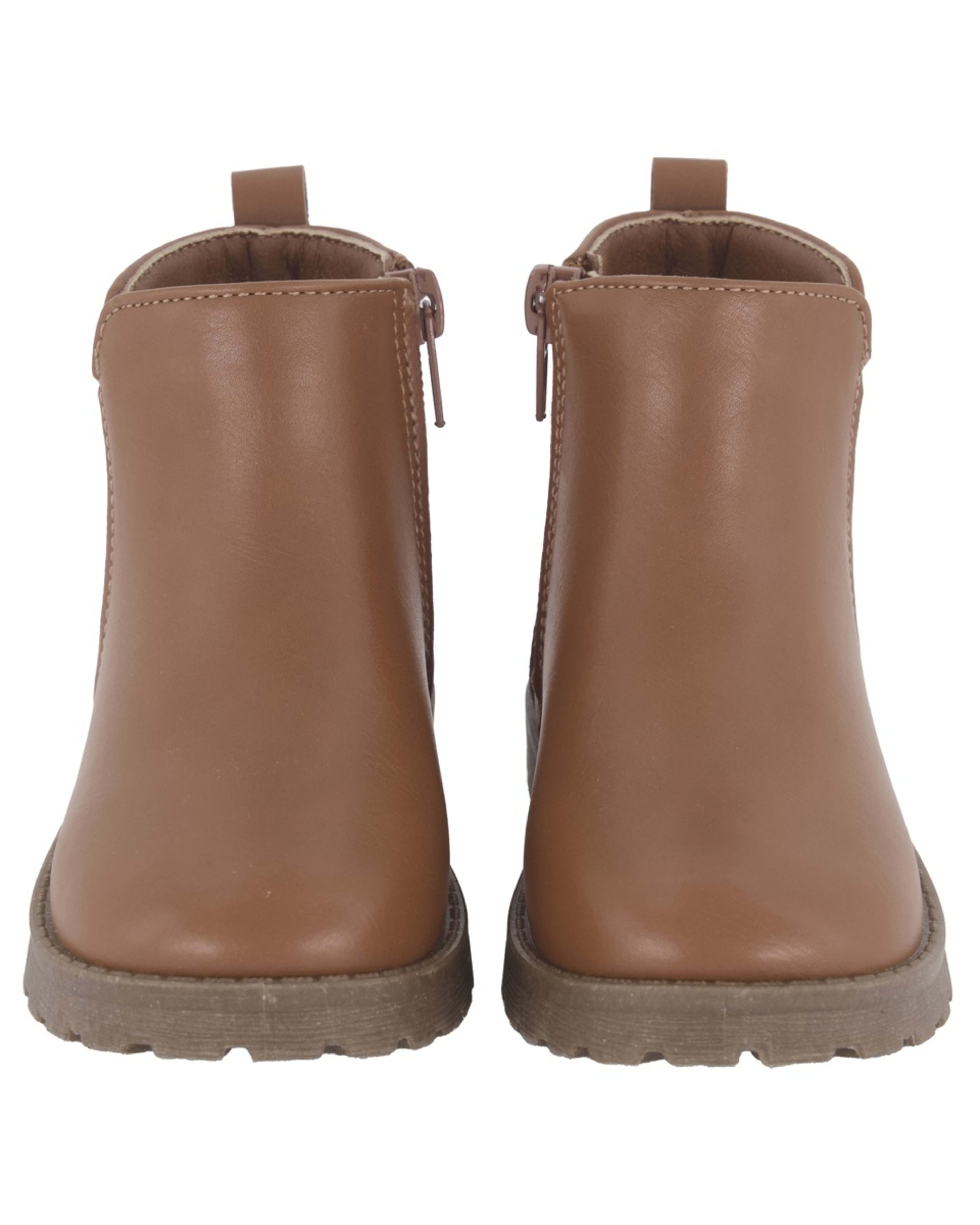 2 Junior Gusset Boots Brown Tan, 2 of 4