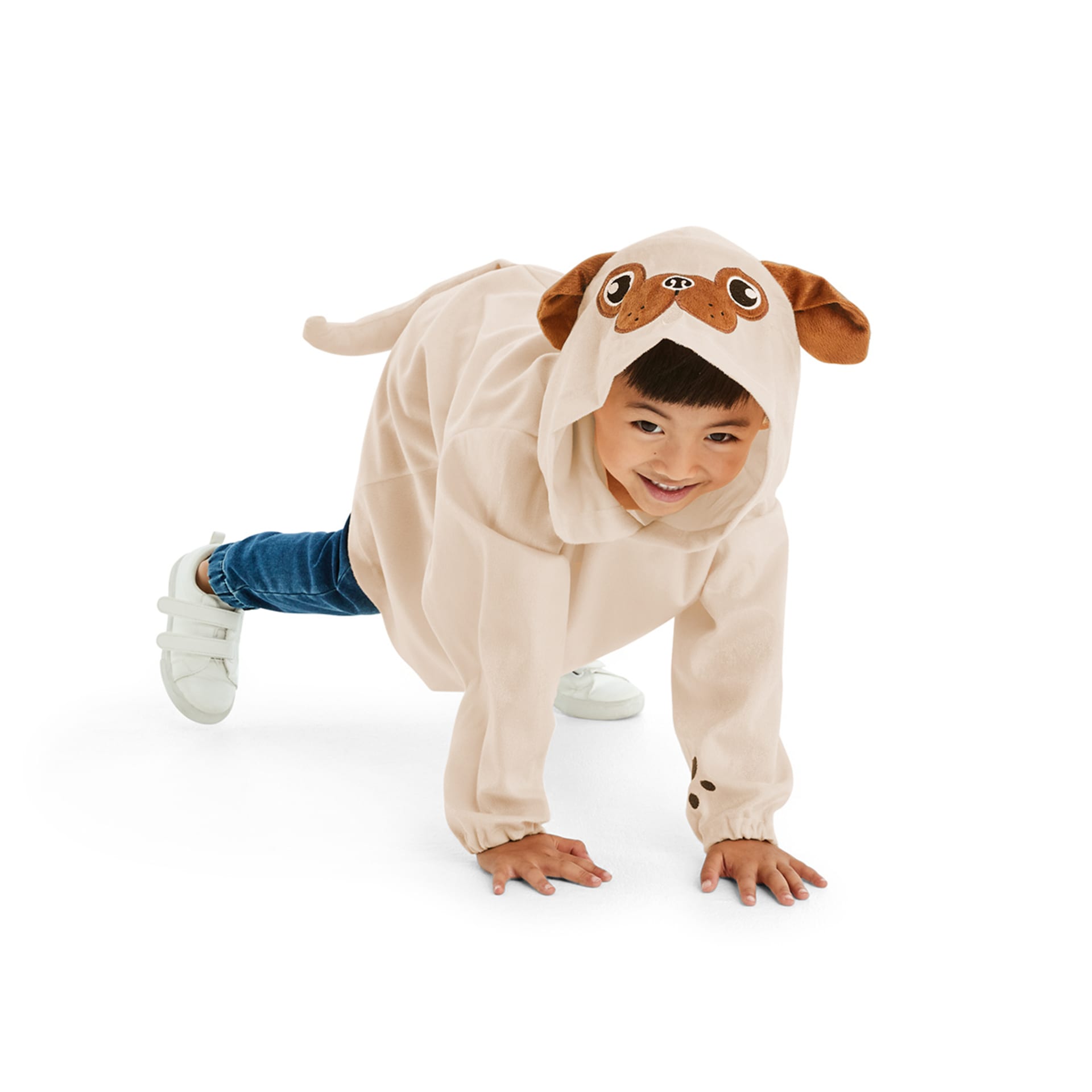 Pug Hood Pullover Costume Ages 46 Kmart