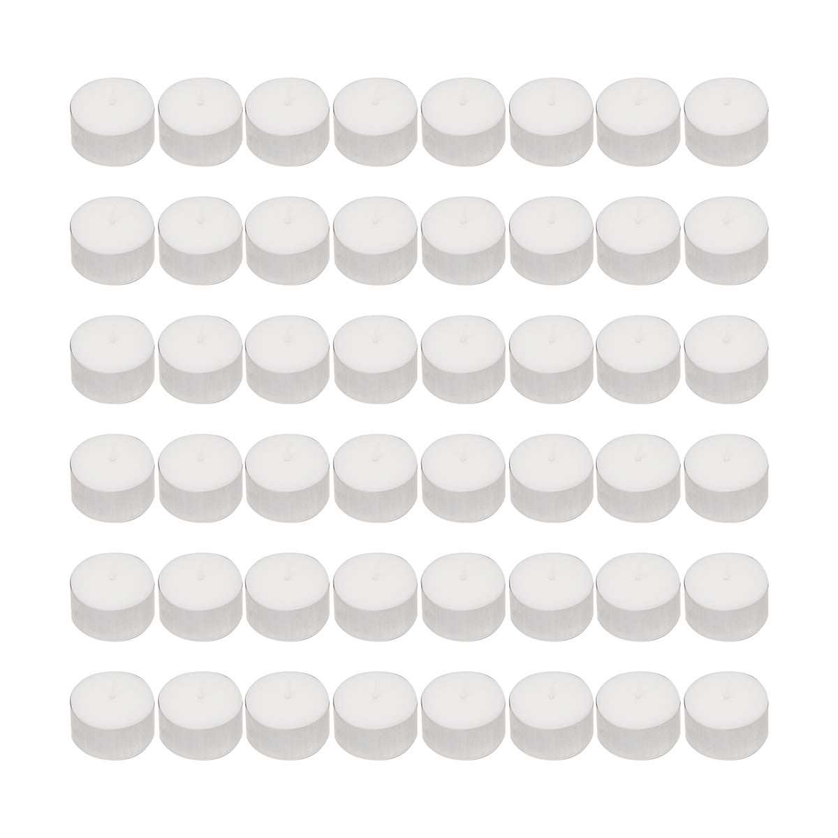 48 Pack Unscented Tealight Candles Large Kmart
