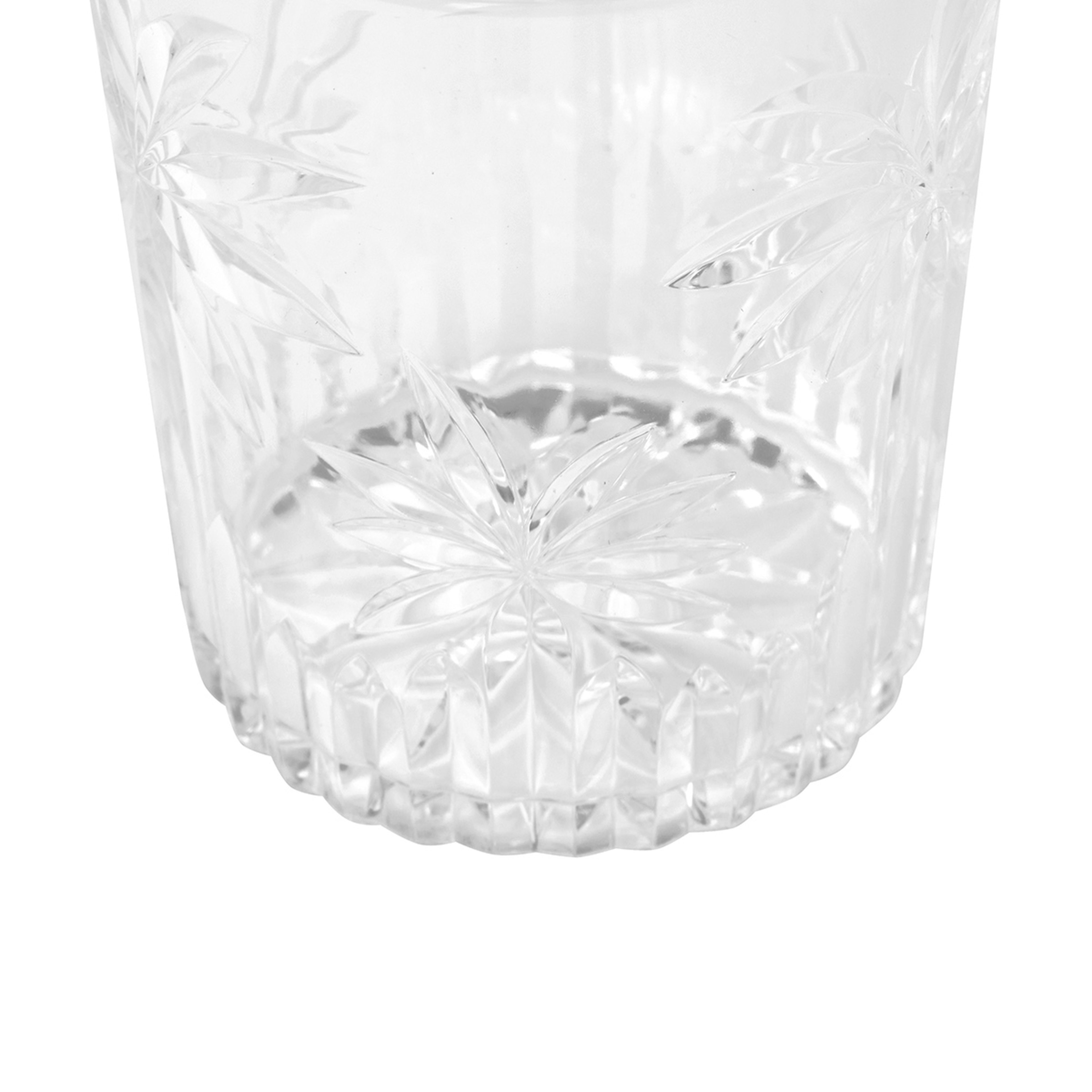 4 Clear Palm Acrylic Tumblers Kmart