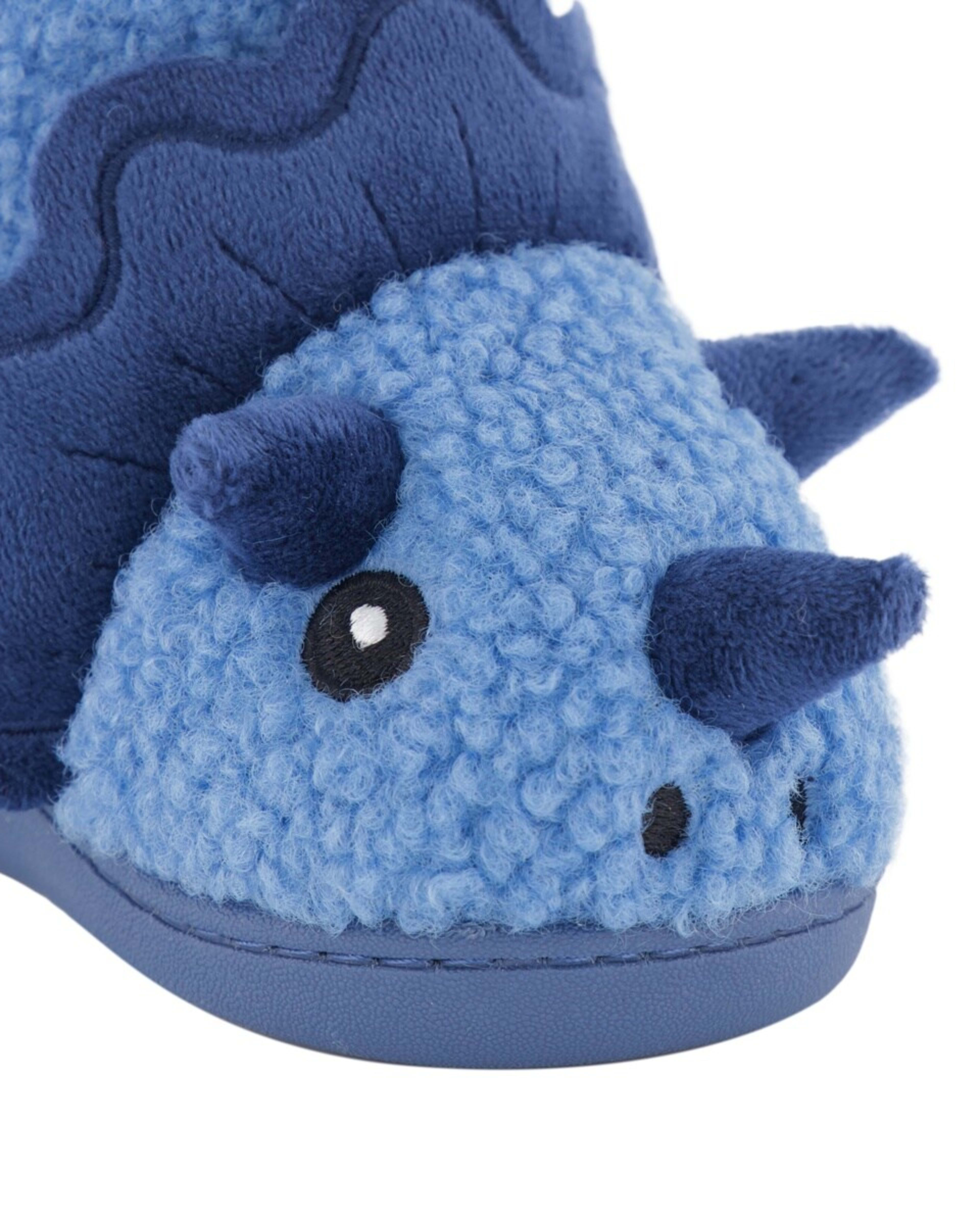 4 Baby Slipper Boots Strng Blue, 4 of 4