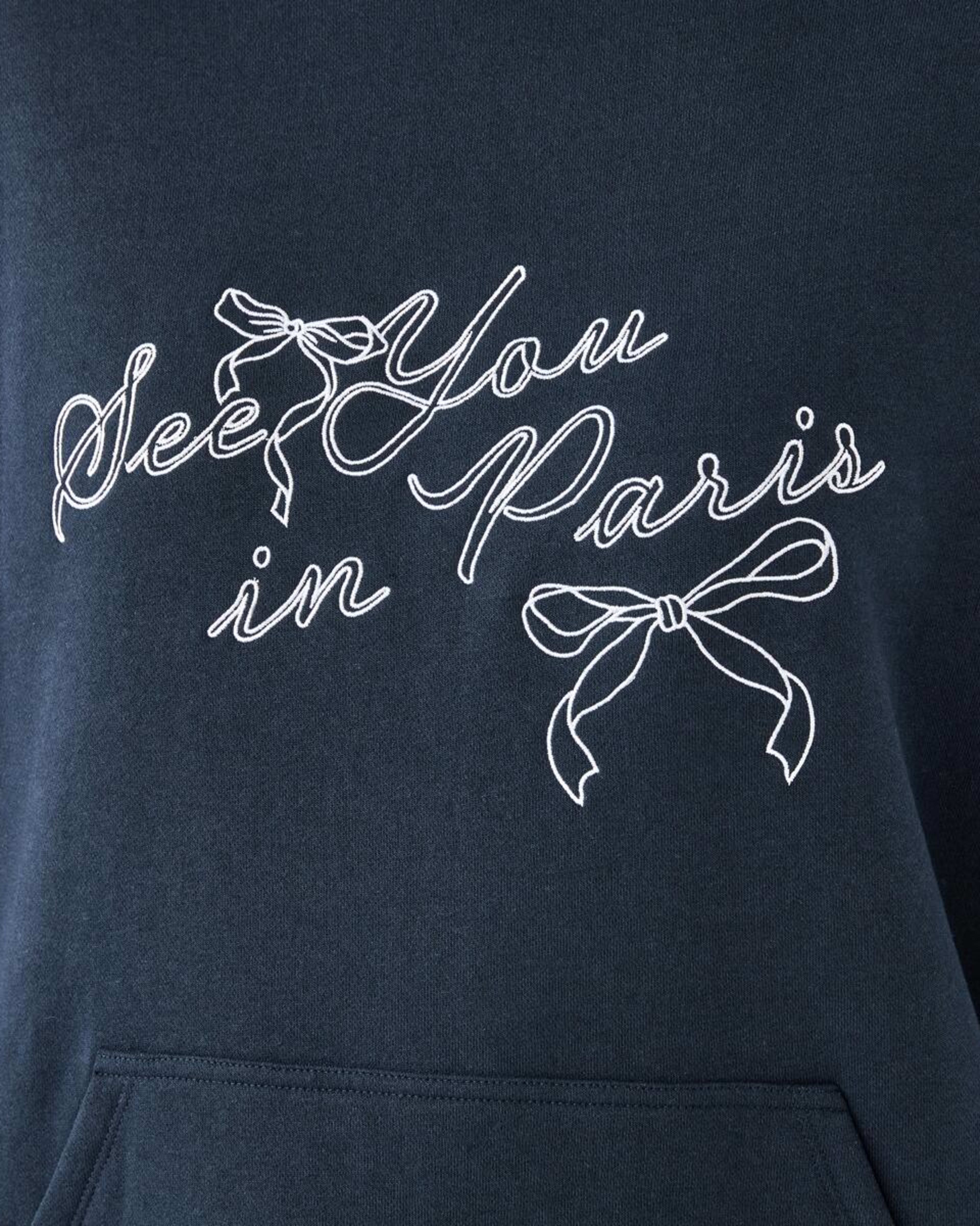5 Oversized Graphic Hoodie Paris Bow, 5 of 7