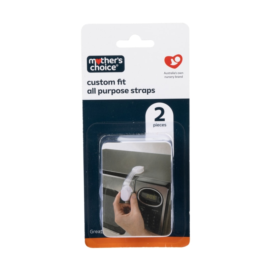 2 Piece Mother's Choice Custom Fit All Purpose Straps Kmart