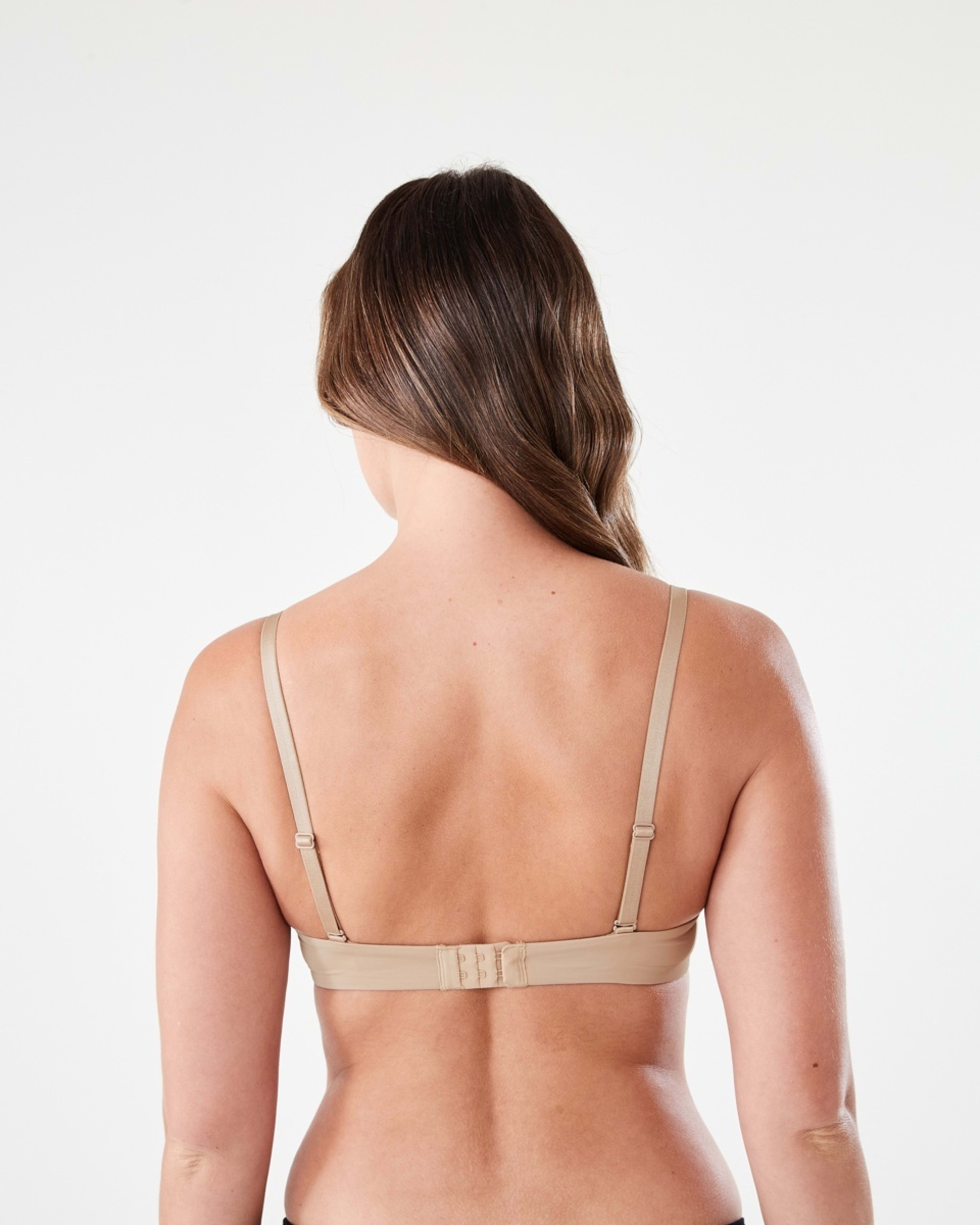 6 2 Pack Wirefree Push-Up Lift Bra BLACK, LIGHT FAWN, 6 of 9