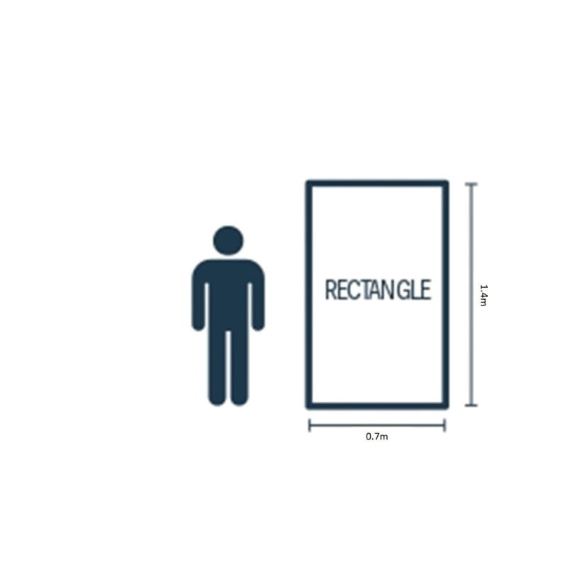 Trellis Rug Grey, Small 140cm x 70cm Kmart