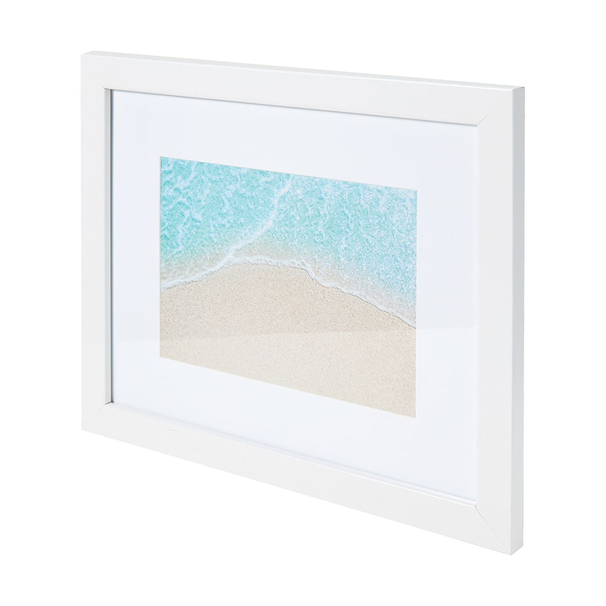 8 Piece Wall Photo Frame Set White Kmart