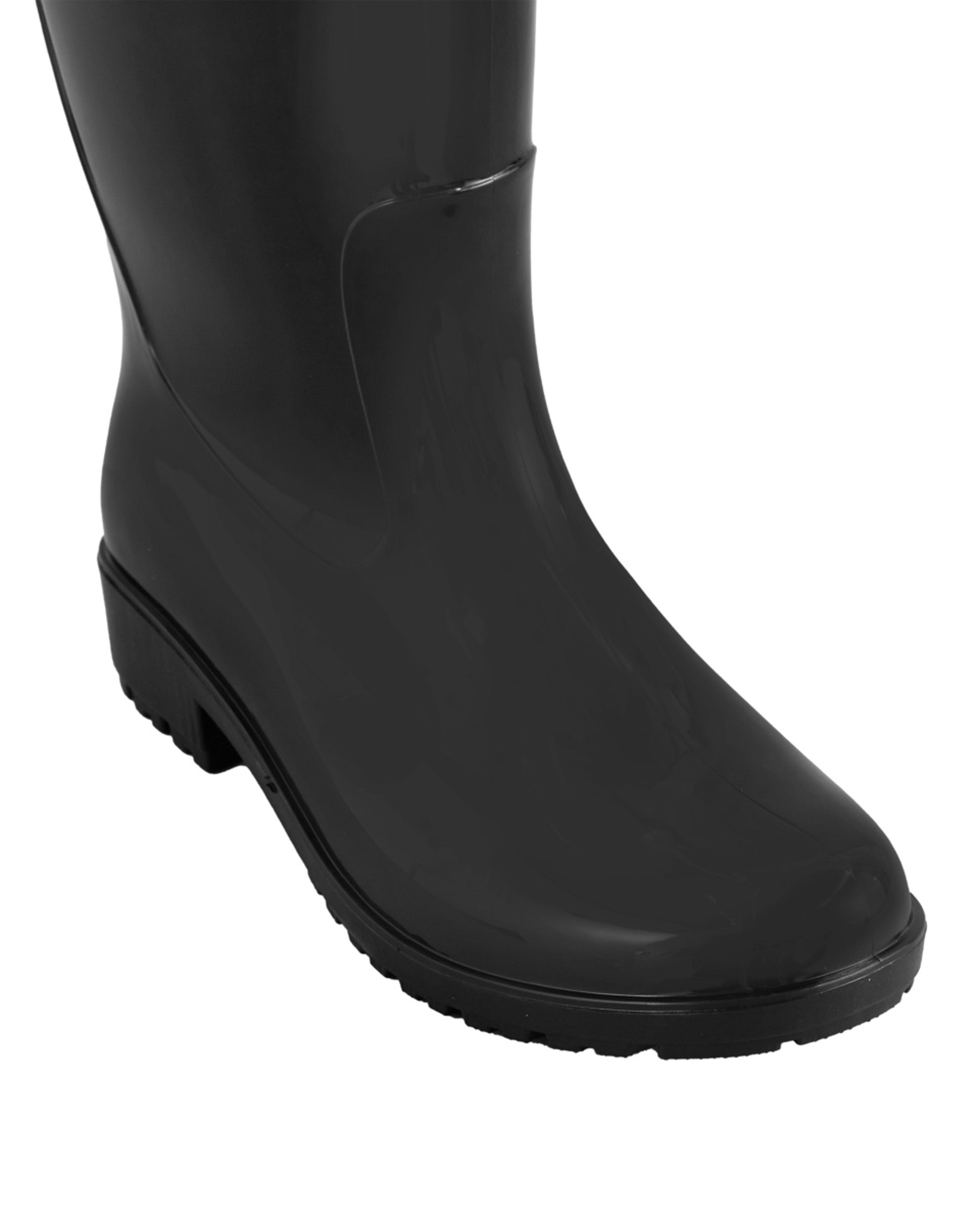 4 Long Rainboots Black, 4 of 4