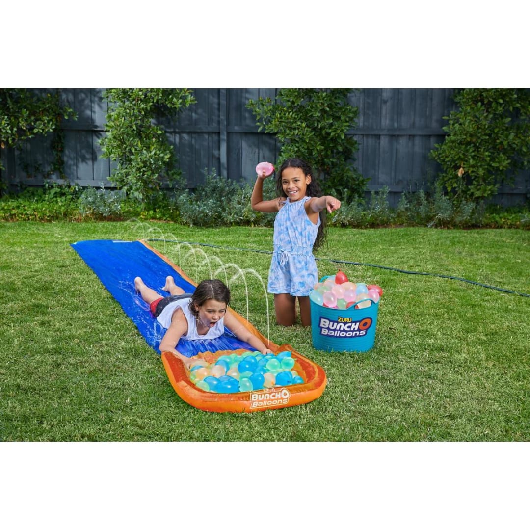 Zuru Bunch O Balloons Water Slide Wipeout and SelfSealing Water Balloons Set Kmart