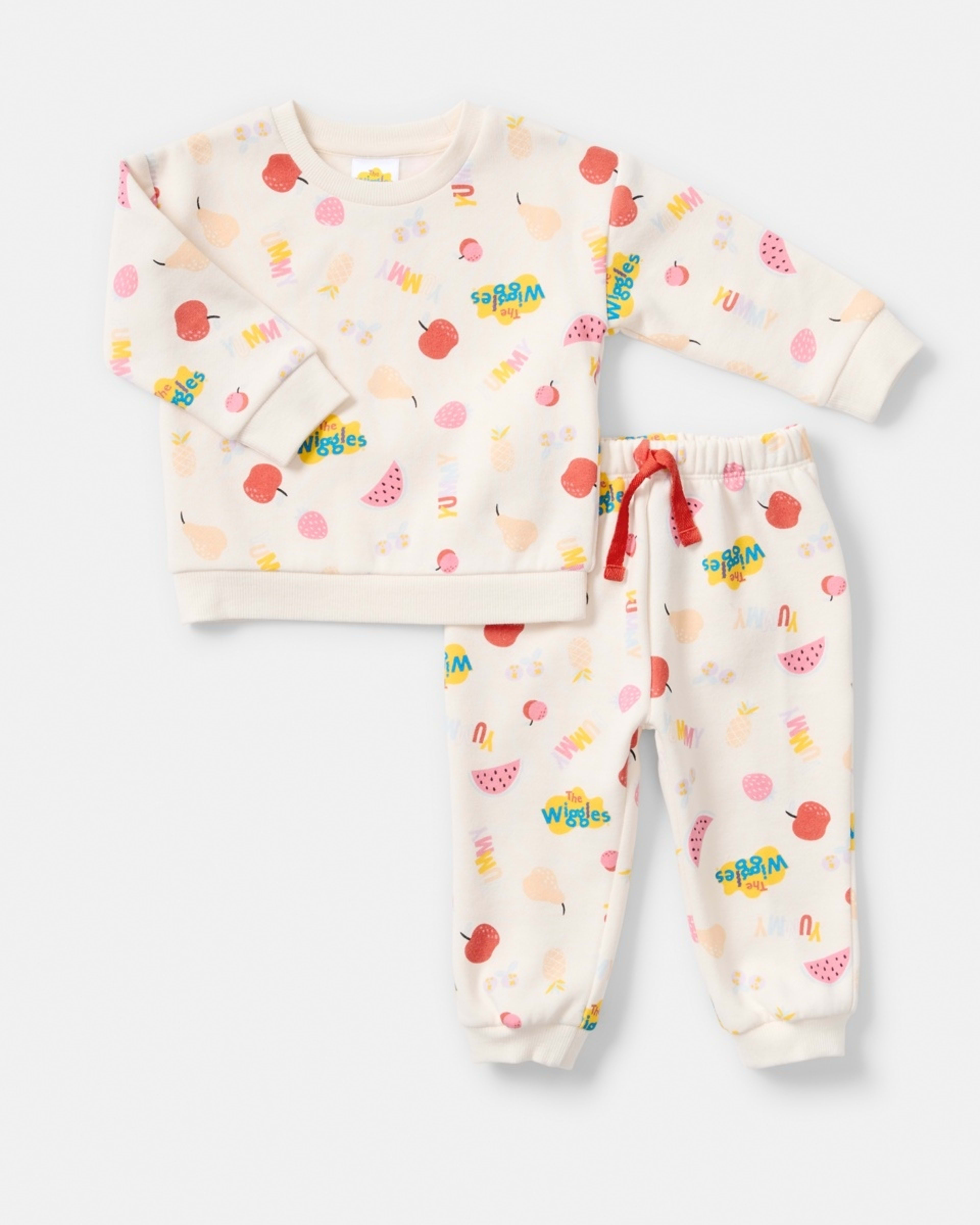 1 Wiggles License Sweat Set Fruitsalad