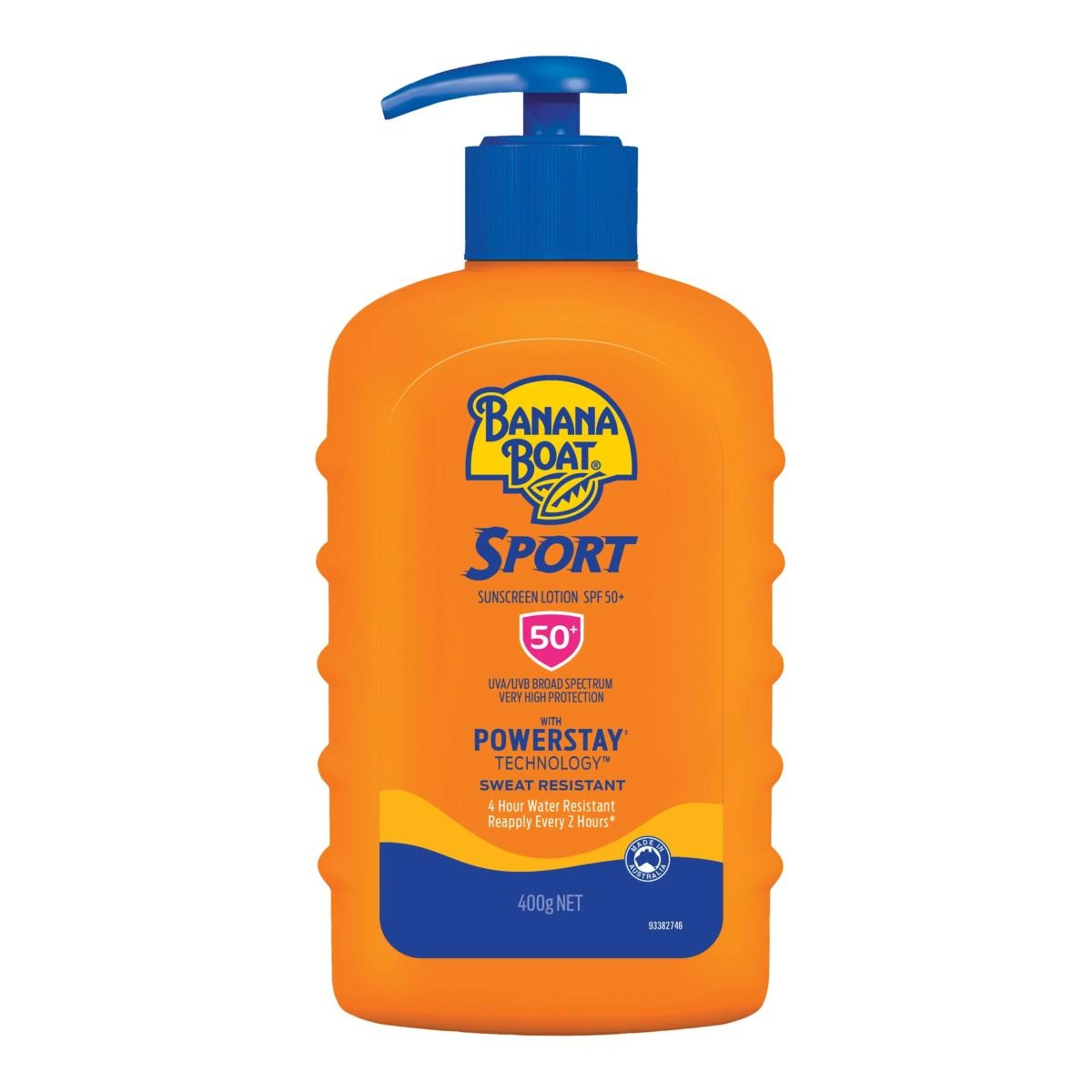 1 Banana Boat SPF50+ Sport Sunscreen Lotion 400g, 1 of 5