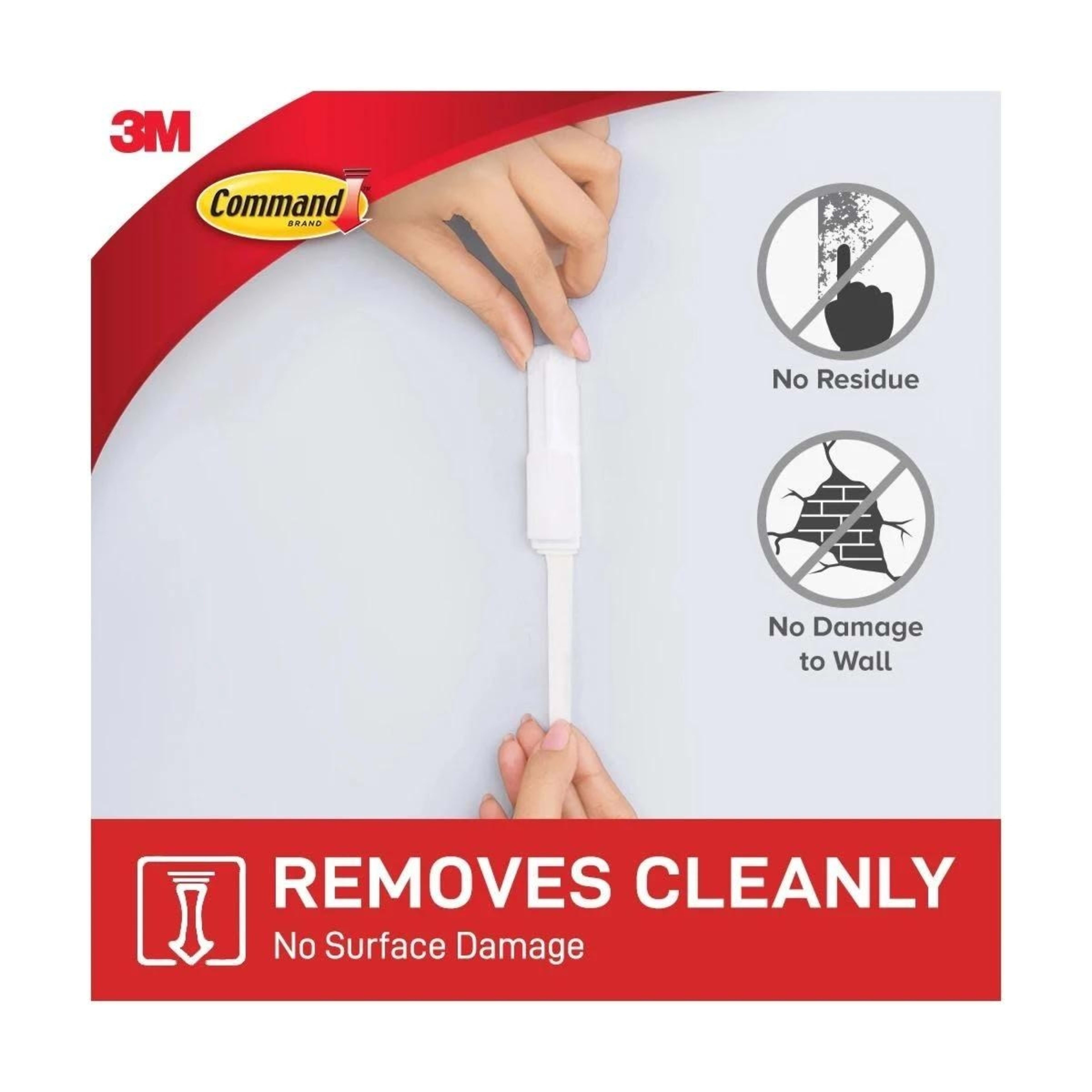 4 3M Command White Hook - Large, 4 of 5